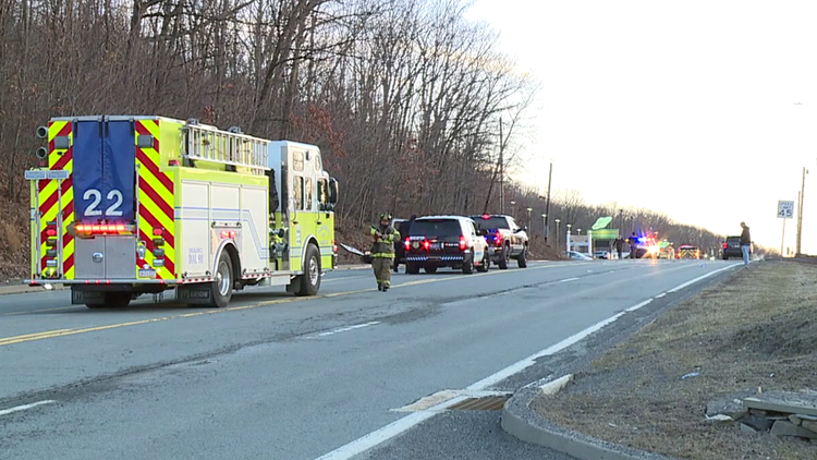 Three injured in Lackawanna County crash | wnep.com