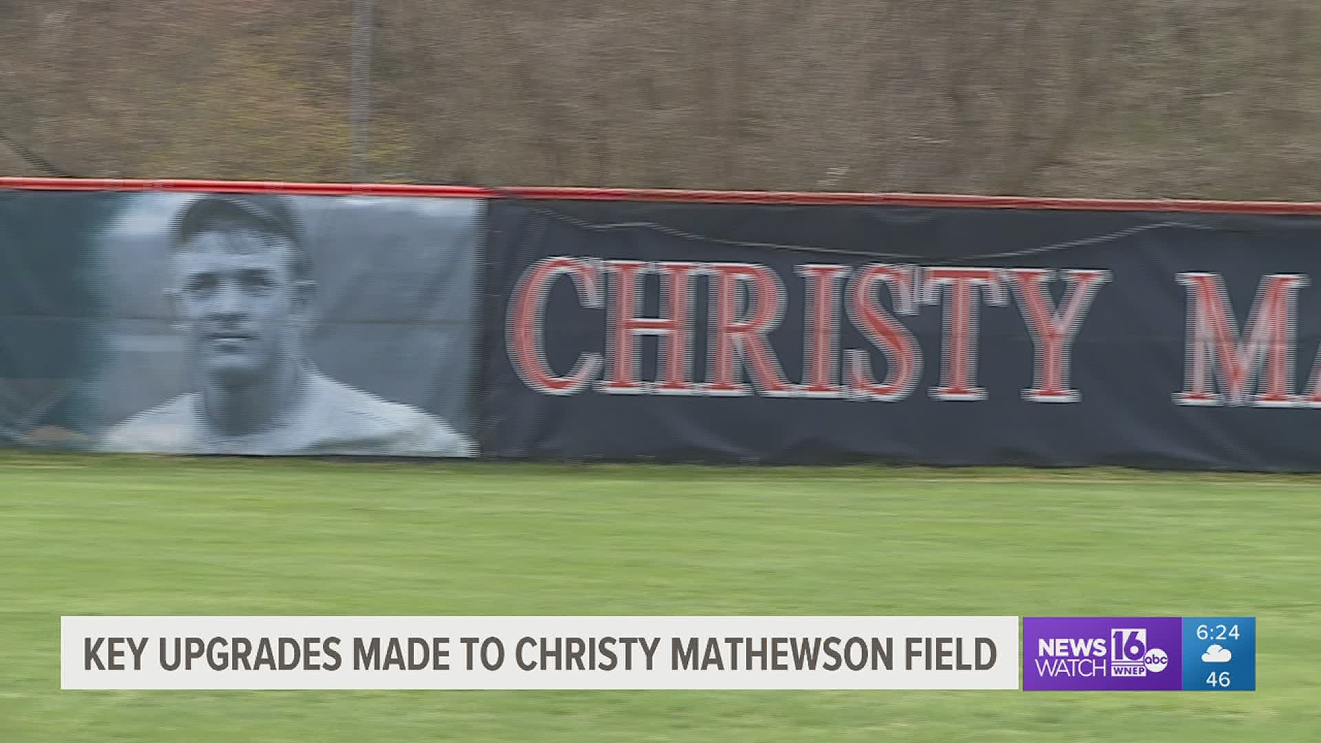 Keystone Off to Fast Start with Giant Upgrades Made to Christy Mathewson Field