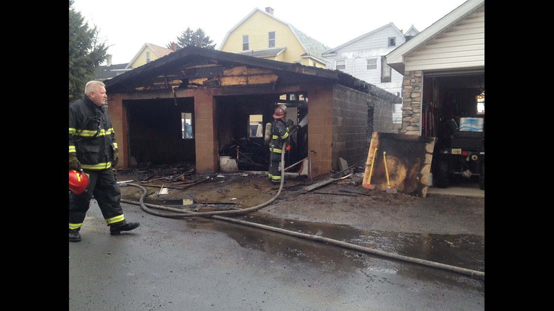 Garage Damaged By Fire in Scranton | wnep.com