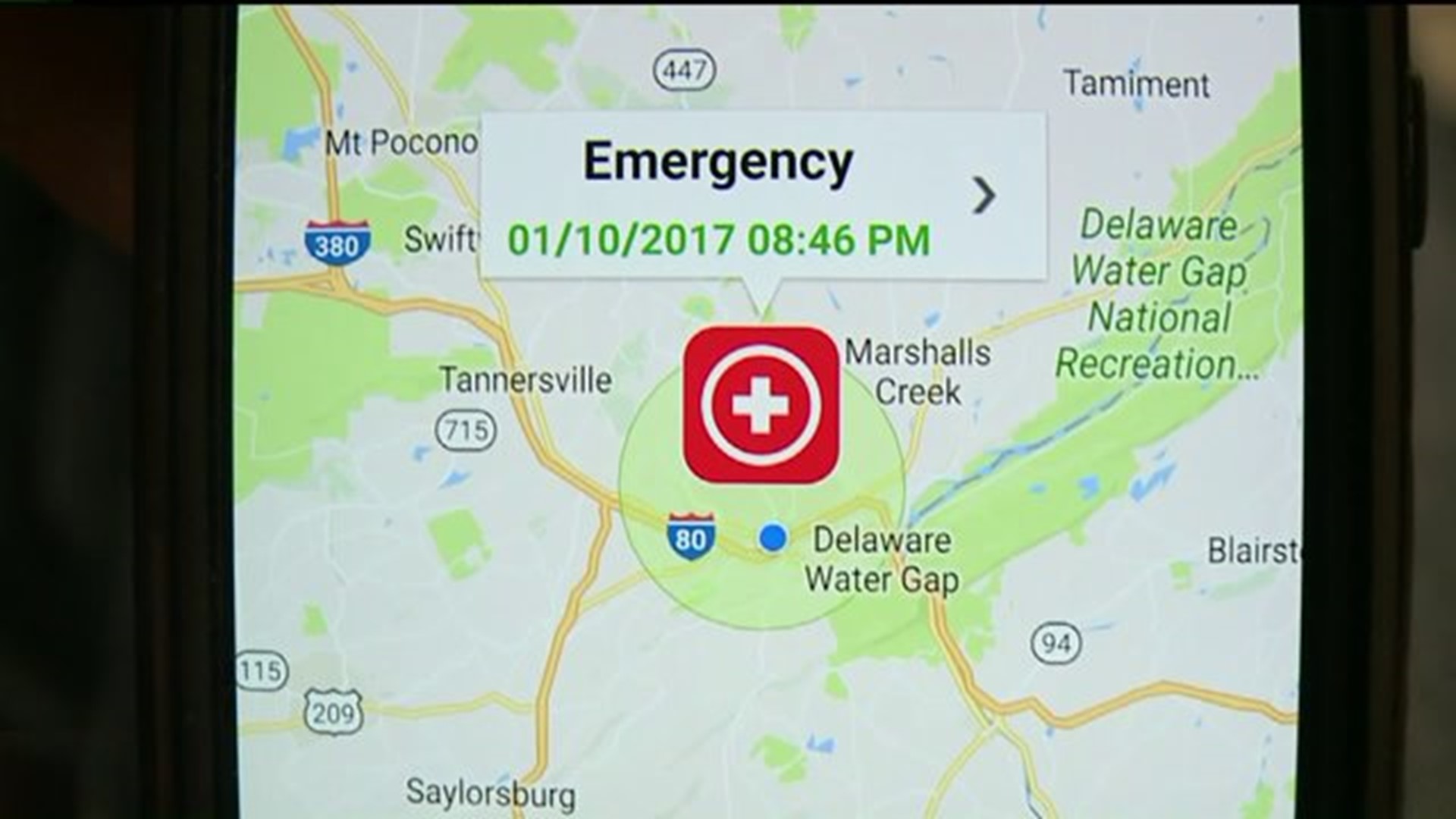 Emergency App Keeps People Alert in the Poconos