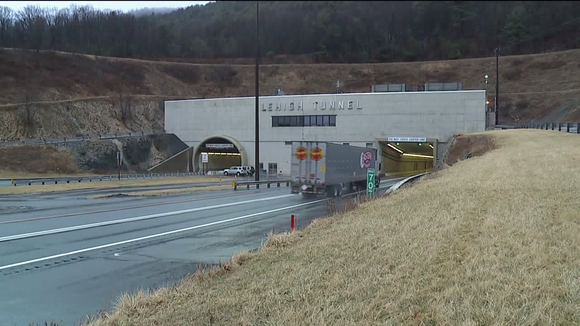 Lehigh Tunnel Delays Expected Wednesday, Thursday