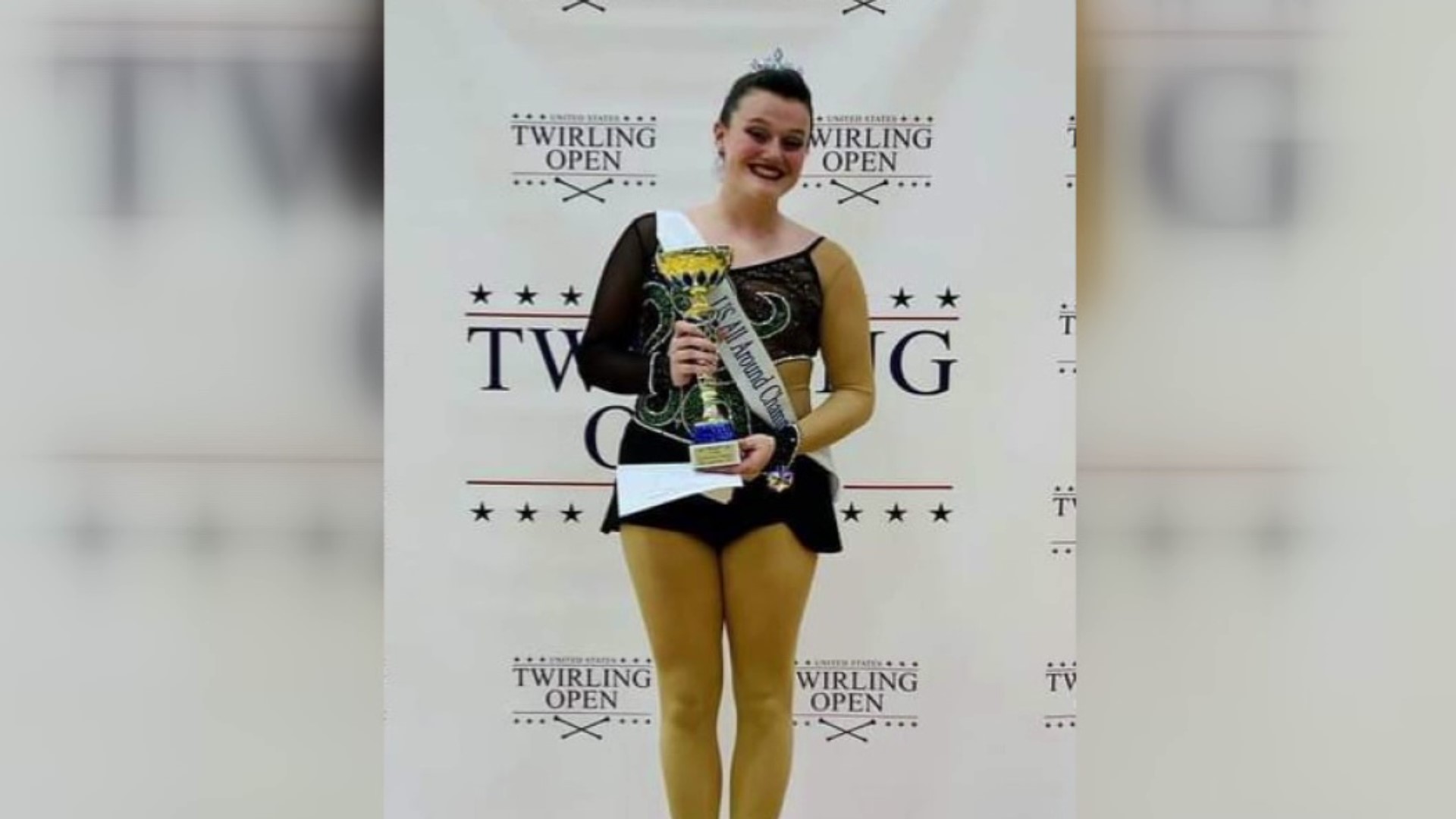 Avery Soltesz, a talented majorette with Warrior Run High School's marching band, has been recognized as one of the best baton twirlers in the country.