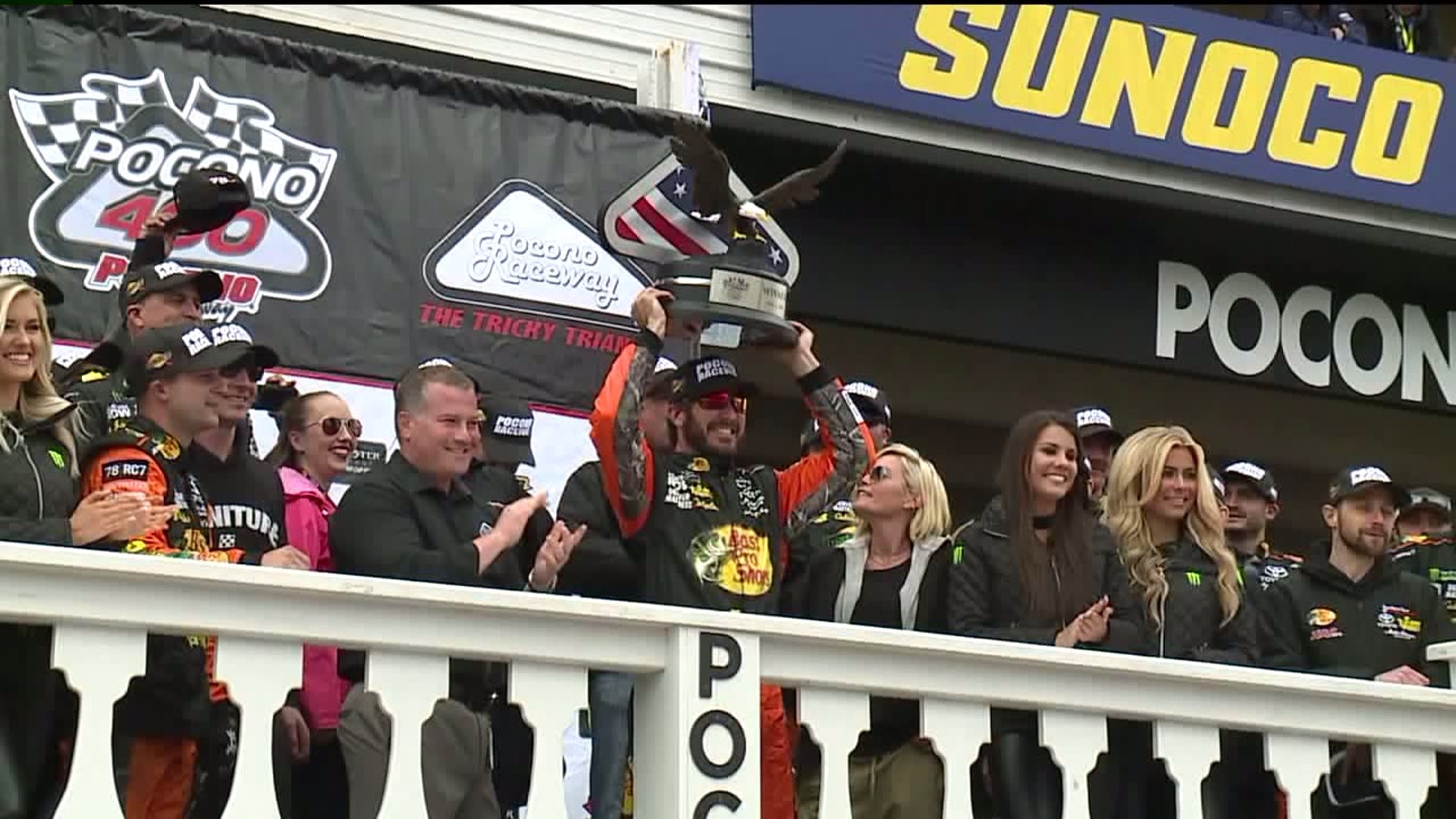 Martin Truex Jr. Wins the Pocono 400 at Pocono Raceway