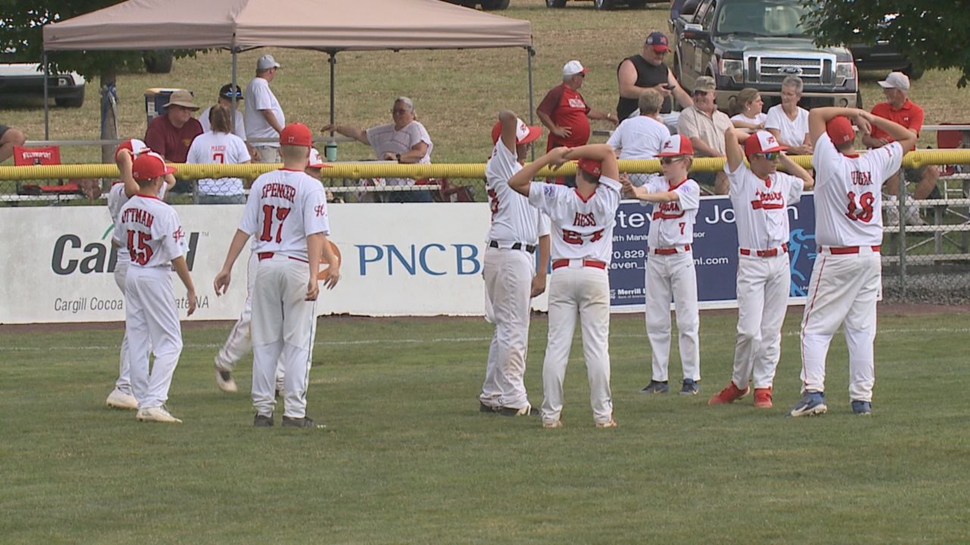 The Pennsylvania State Little League Baseball Tournament Finishing Up