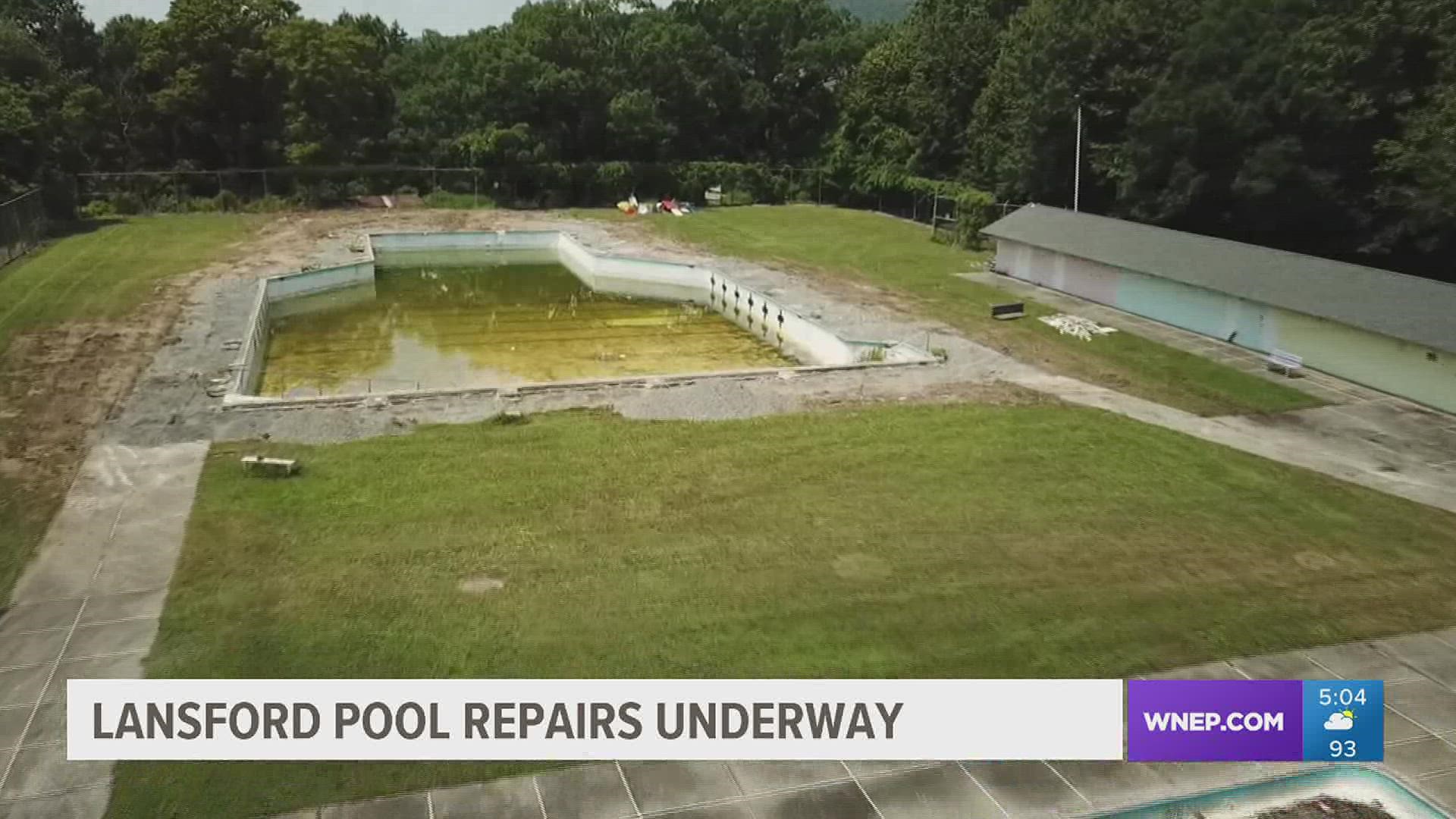 On a hot day like this, the pool is the place to be if you want to beat the heat. But for folks in one part of Carbon County, that hasn't been the option.