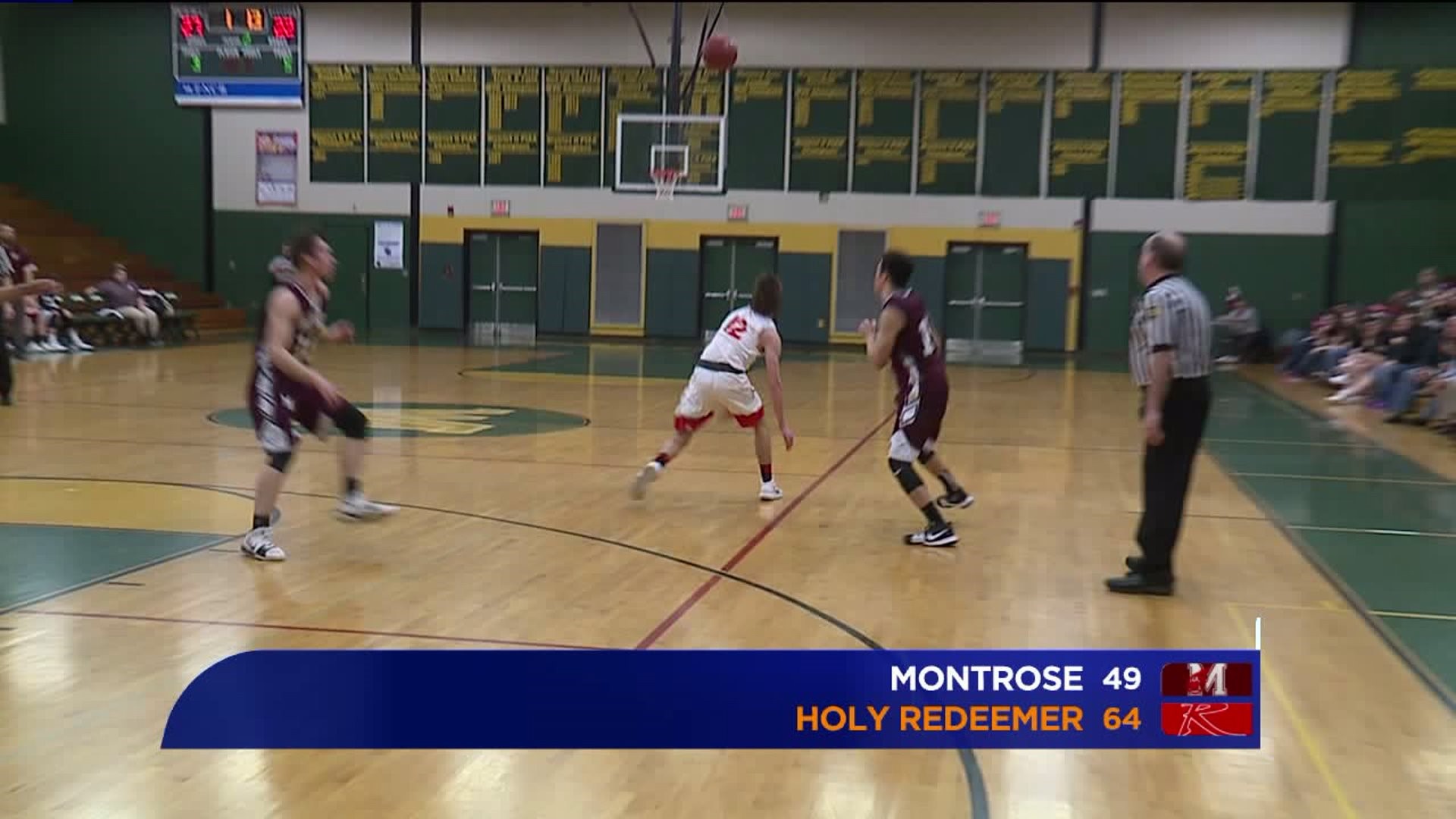 Montrose vs Holy Redeemer boys basketball