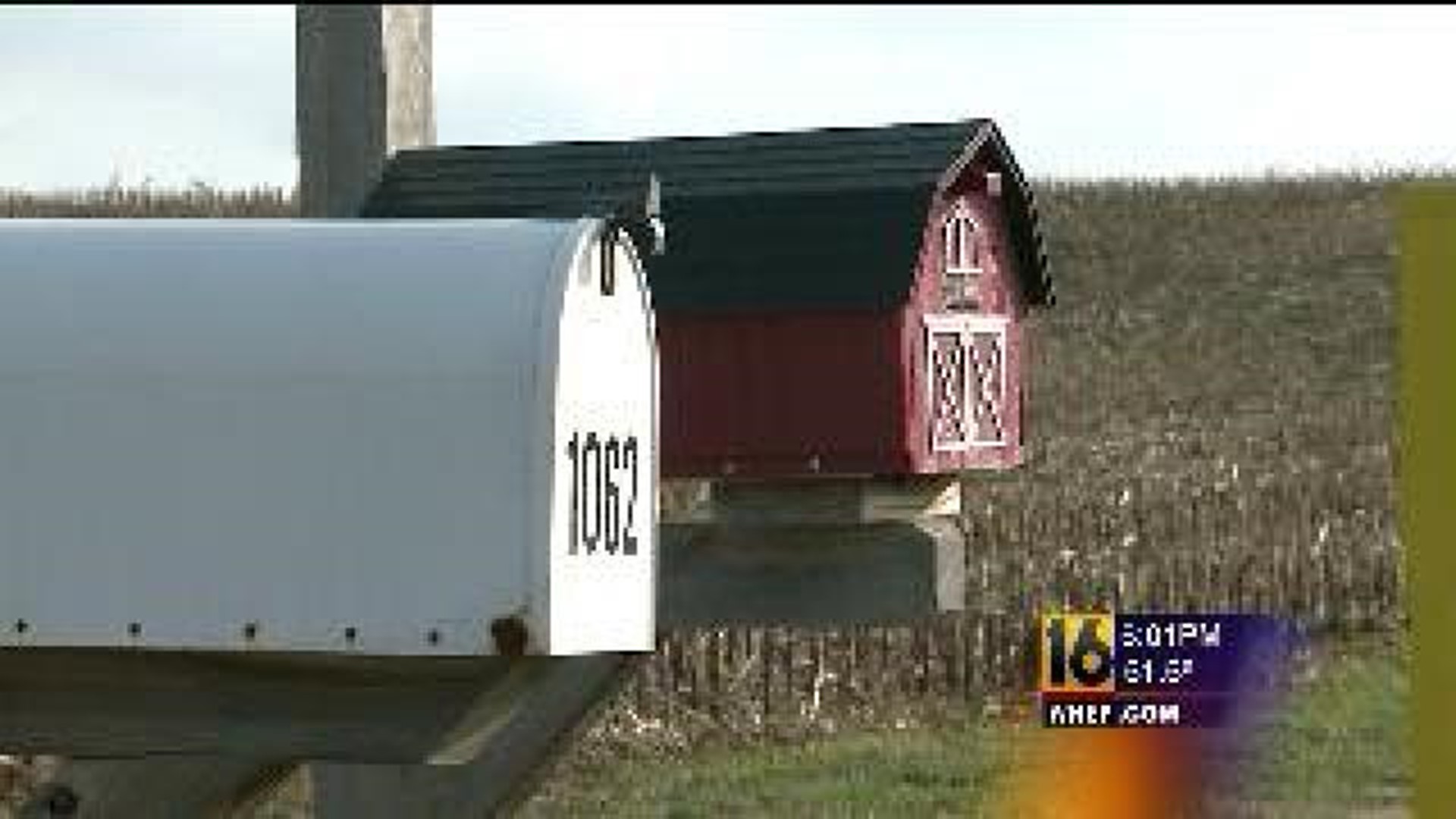 Neighbors say Mail is Missing