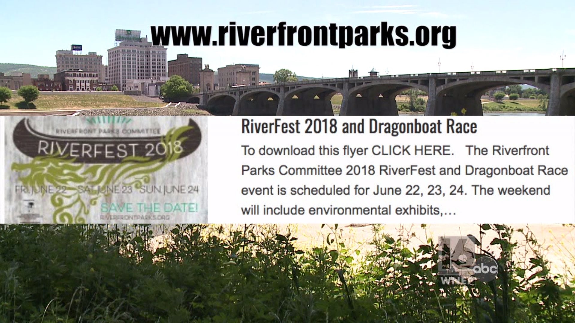 Riverfest 2018 This Weekend