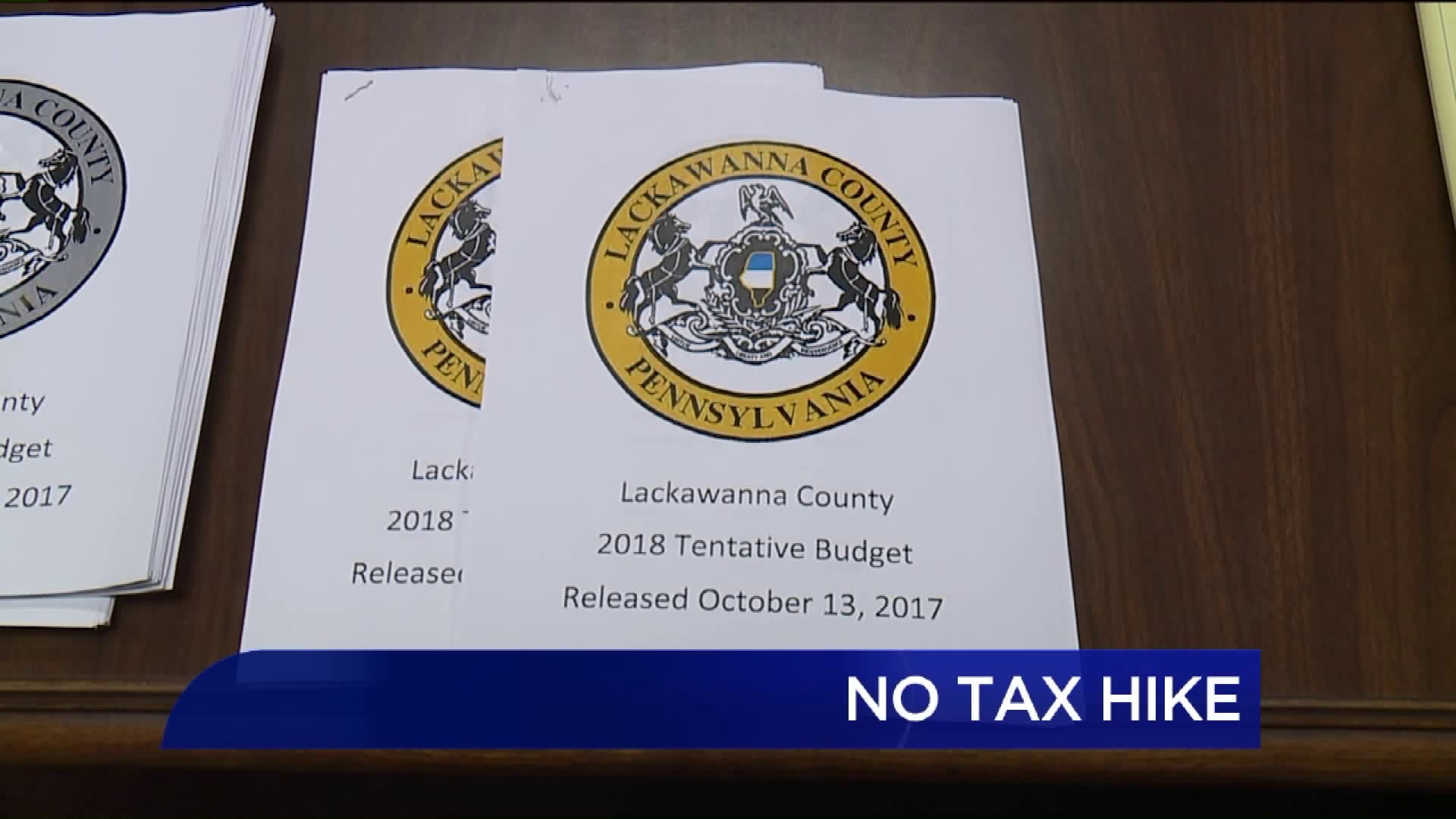 No Tax Hike in Proposed Lackawanna County Budget