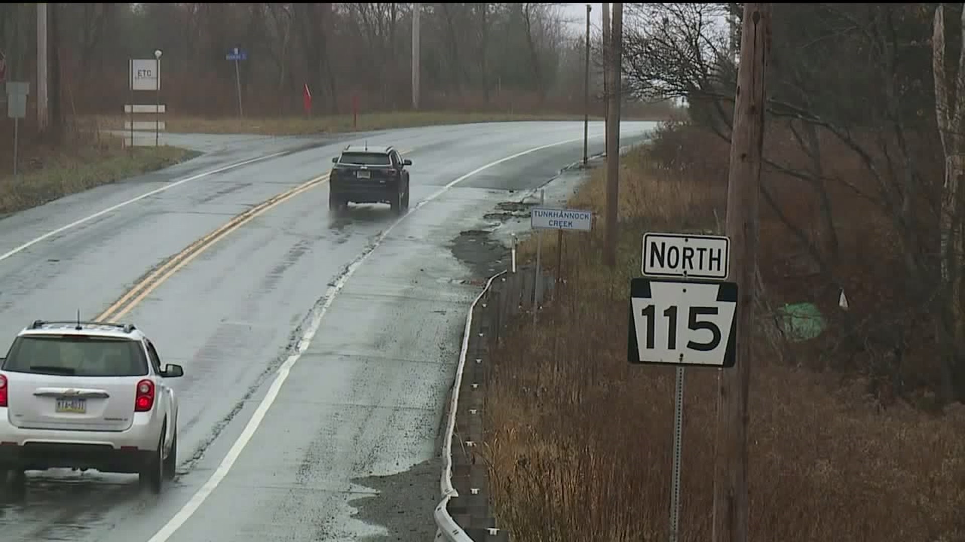 Route 115 Widening Project Underway