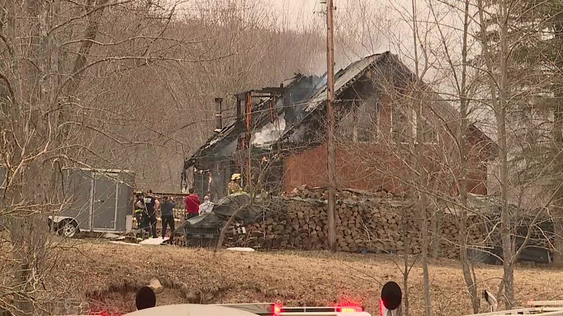 Flames scorch home in Lackawanna County | wnep.com