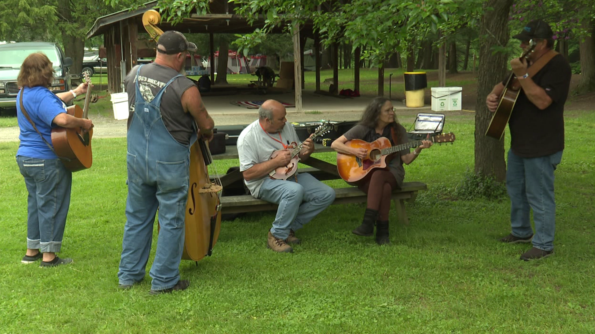 The foot-stomping kicked off Thursday in Wyoming County.