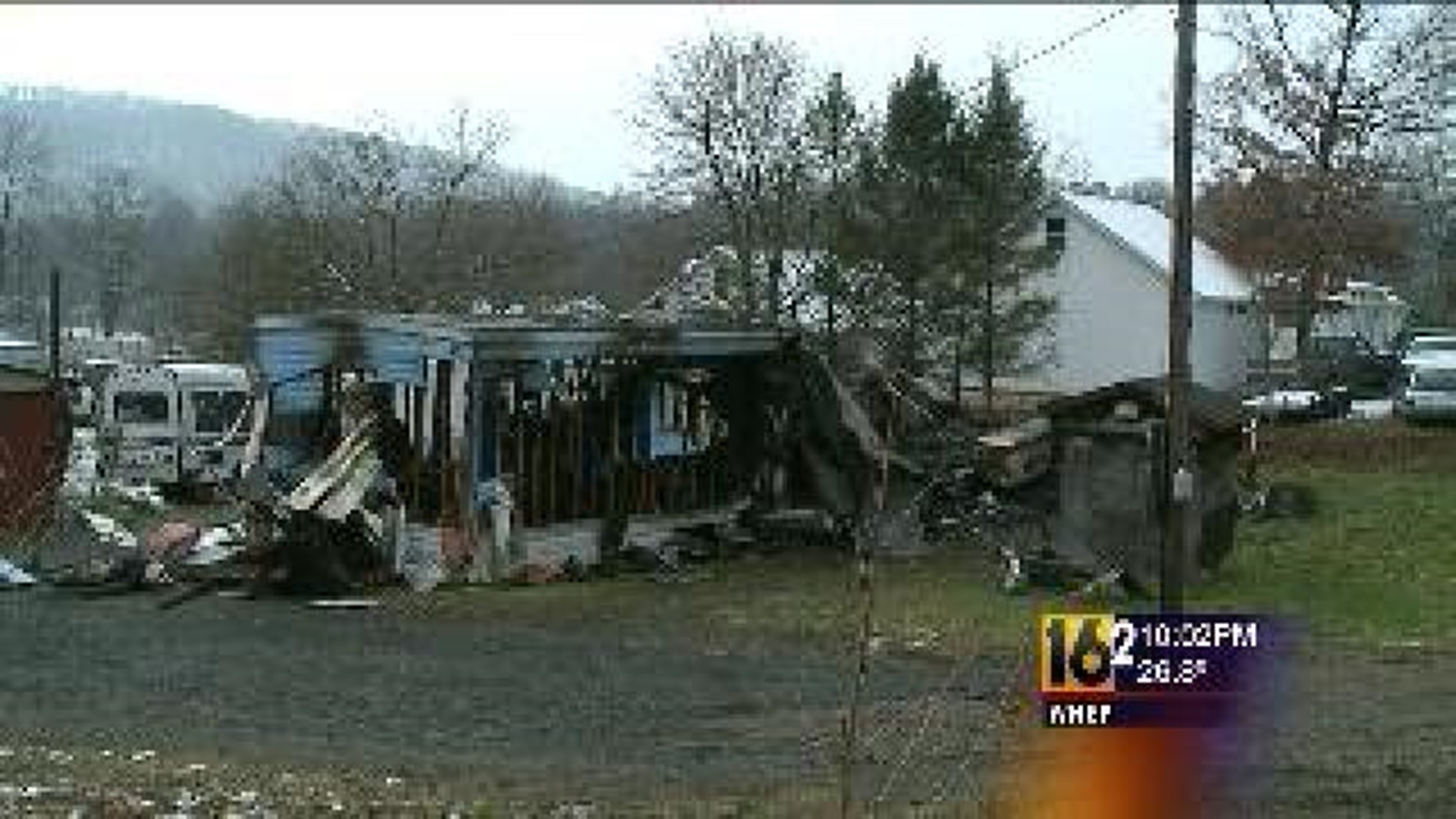 Fire Guts Mobile Home in Northumberland County