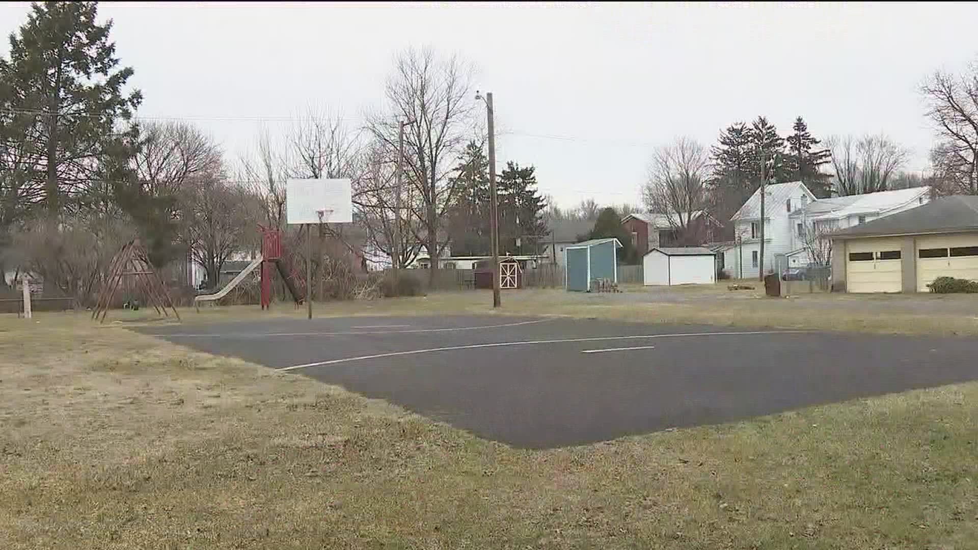 Group wants to rebuild playground in New Columbia.