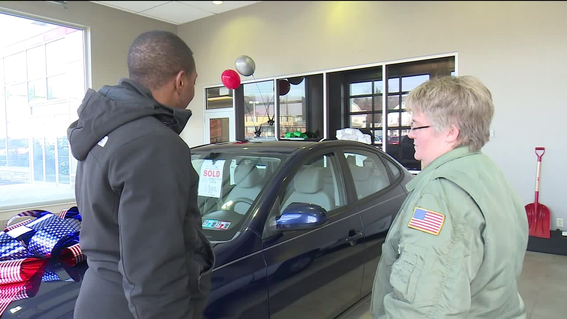 Car Dealerships Give Navy Vet New Car