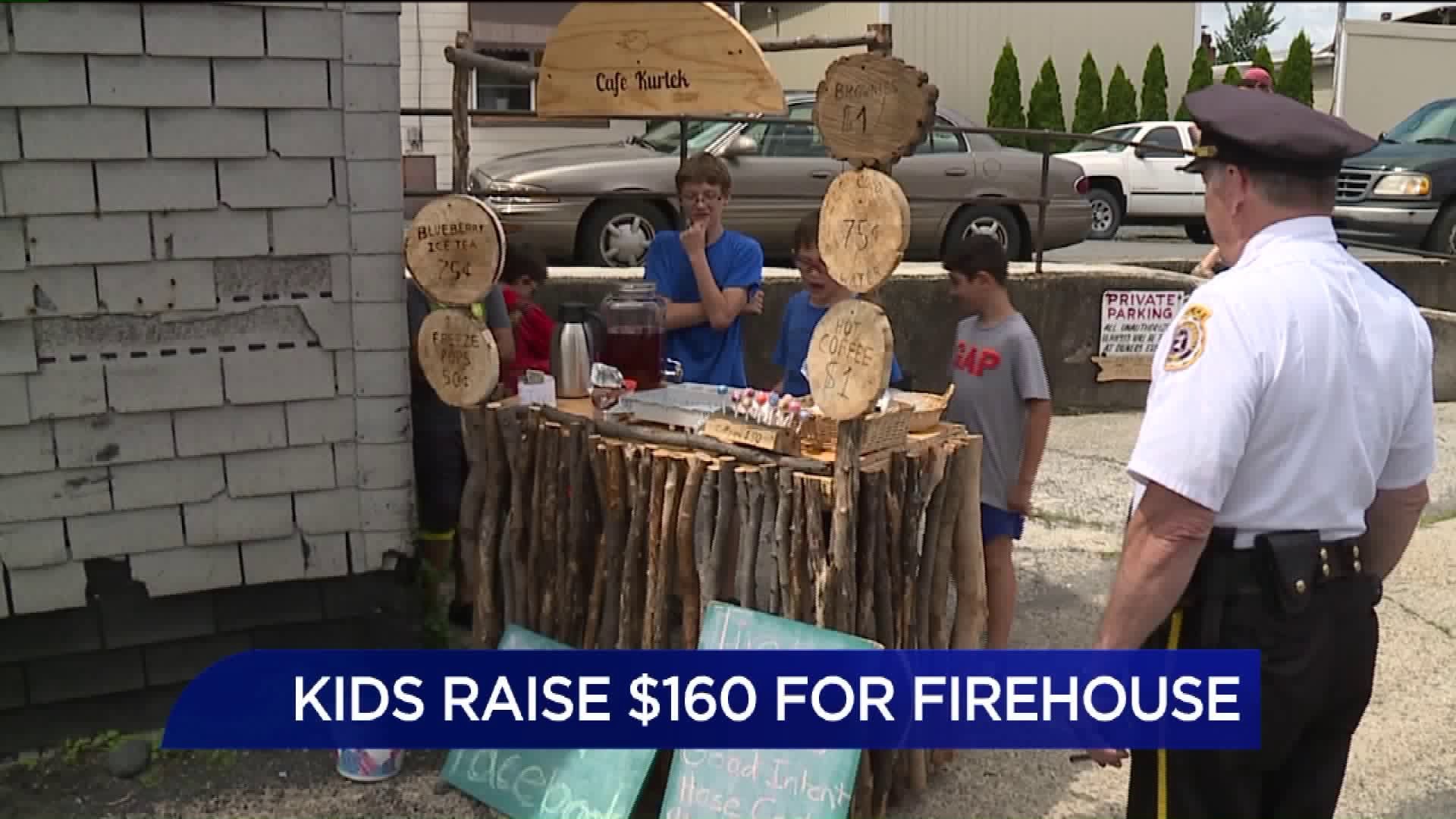 Kids Raise Money for Good Intent Fire Company