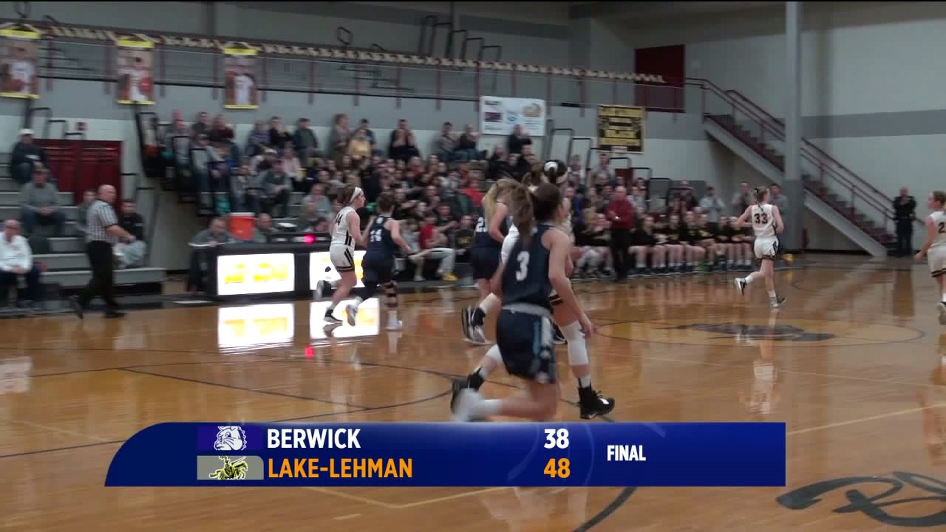 Lake-Lehman Girls Beat Berwick 48-38