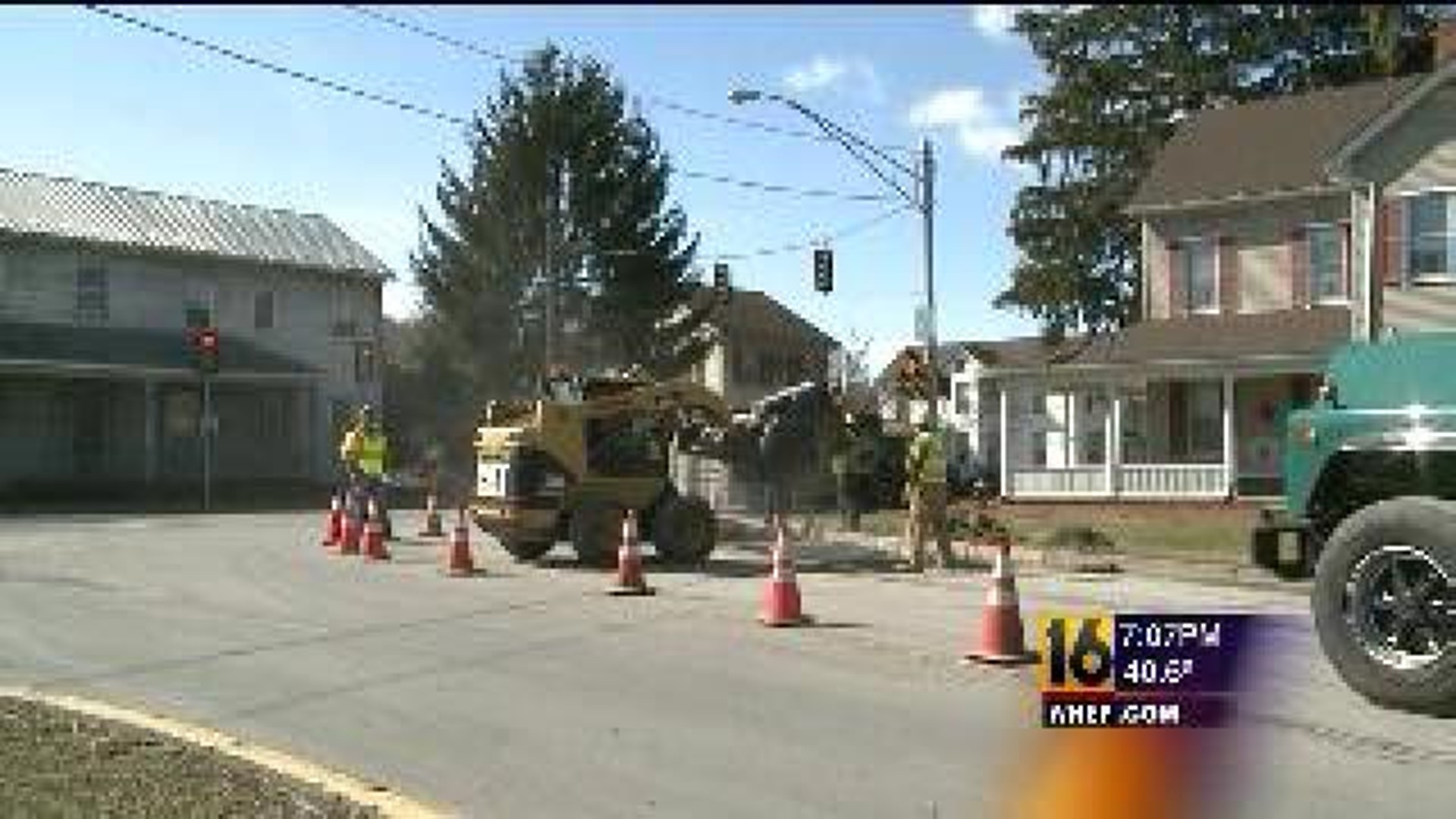 Roadwork Starts in Mifflinburg