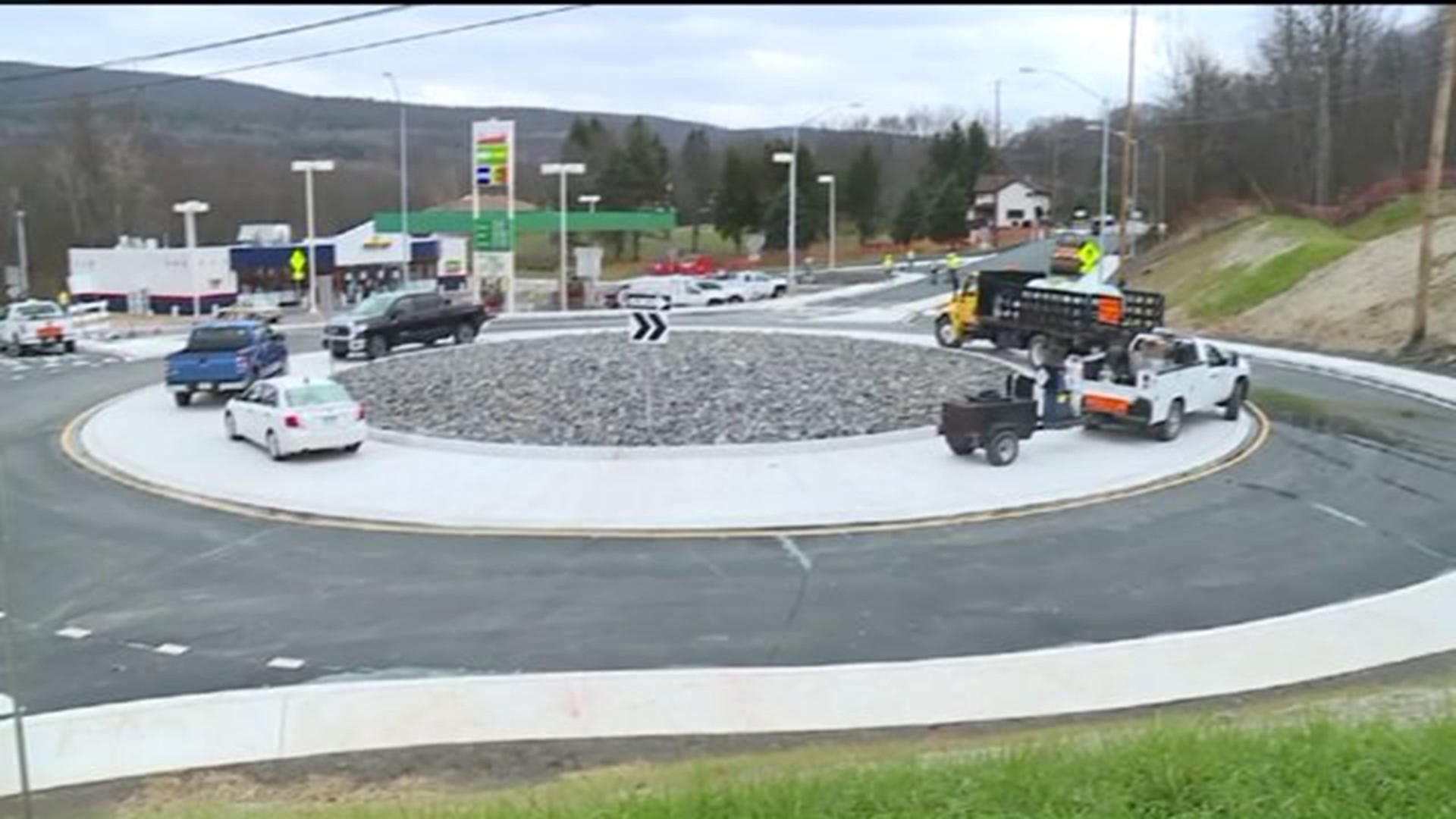 New Roundabout Ready in Luzerne County