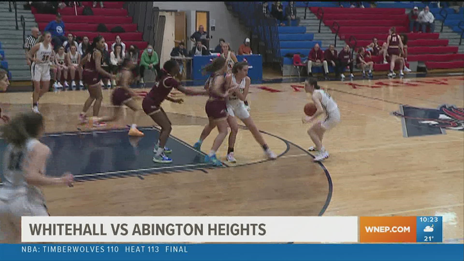 Abington Heights Wins Taylor Lions Semifinal Over Whitehall in Blowout