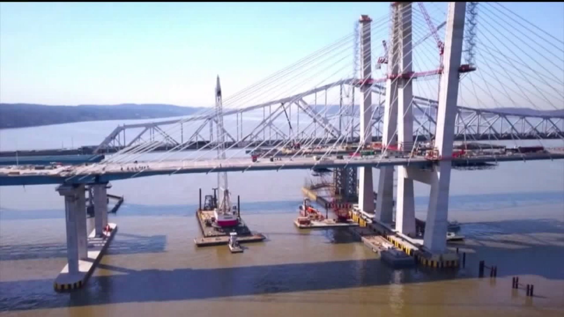 Huge Pieces of New York Bridge Made in Williamsport