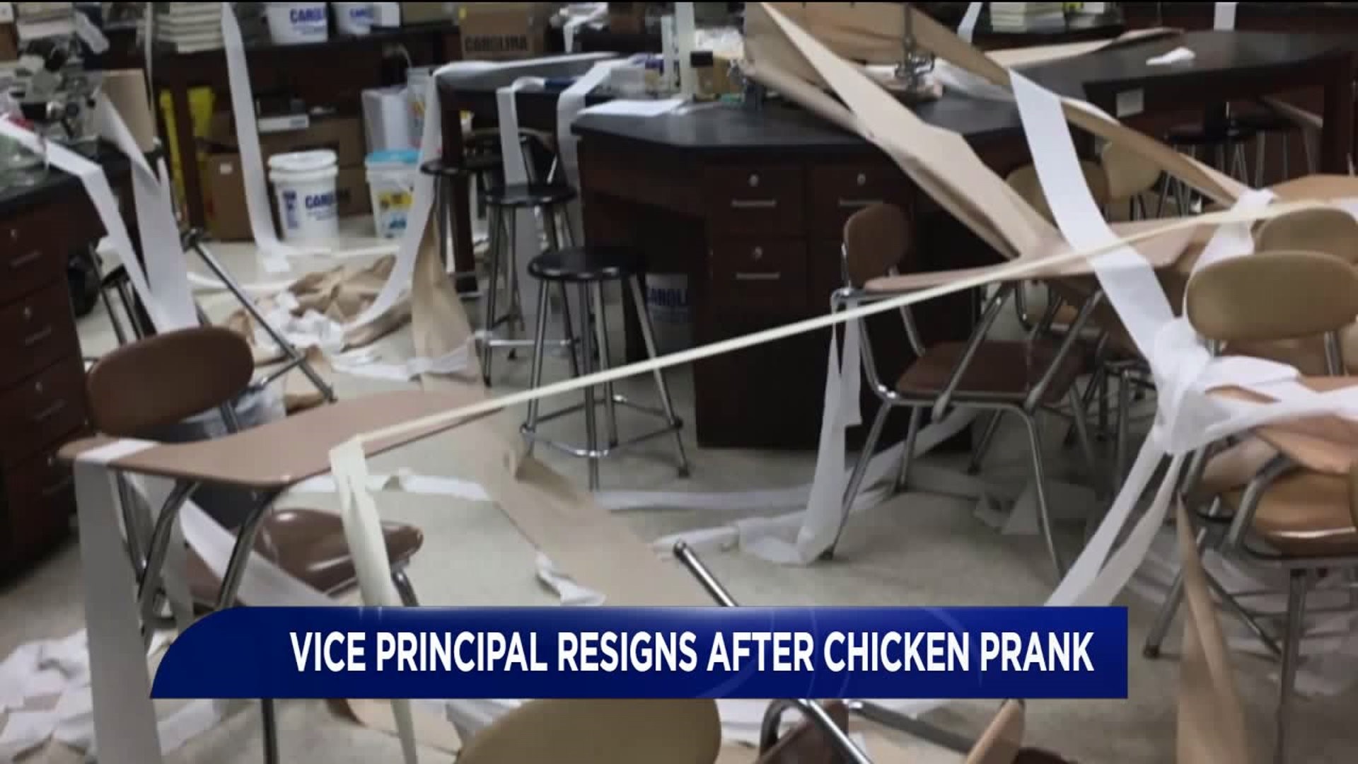Vice Principal Resigns After Chicken Prank