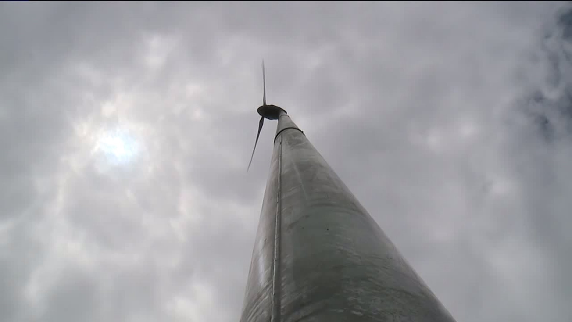 Windmill Helps Scranton High Go Green