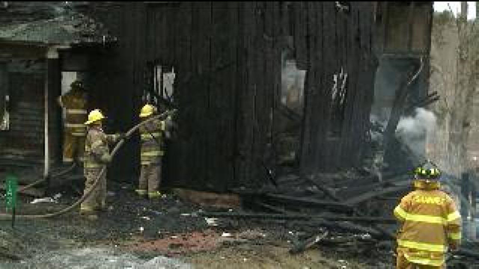 Fire Ruins Farmhouse Used To House Resort Workers