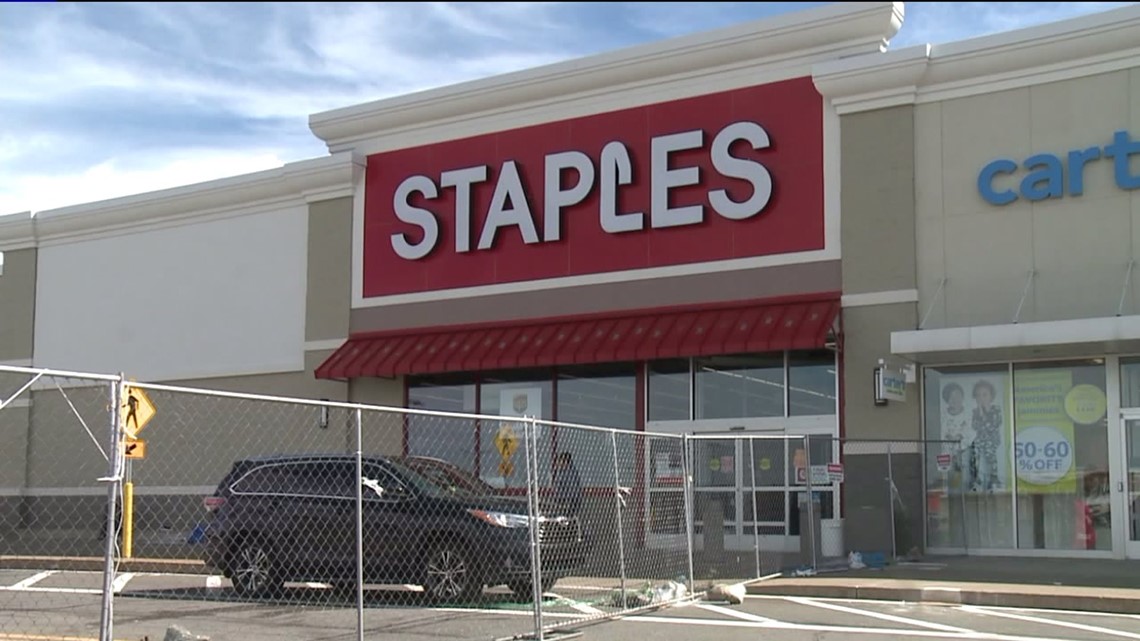 Staples building now 'store' for tornado victims