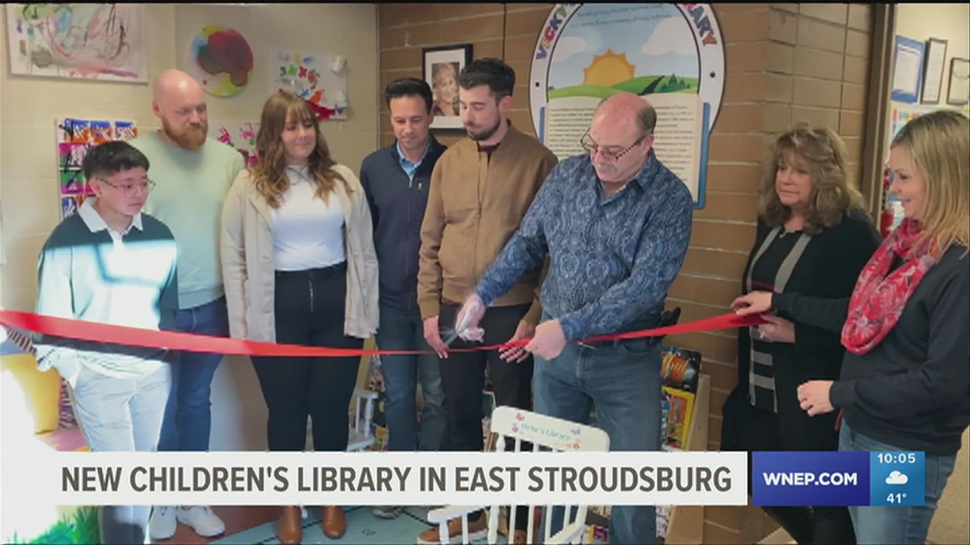 The children's library at the Eugenia Eden Early Learning Center in East Stroudsburg is dedicated to Vicky Sobrinski.