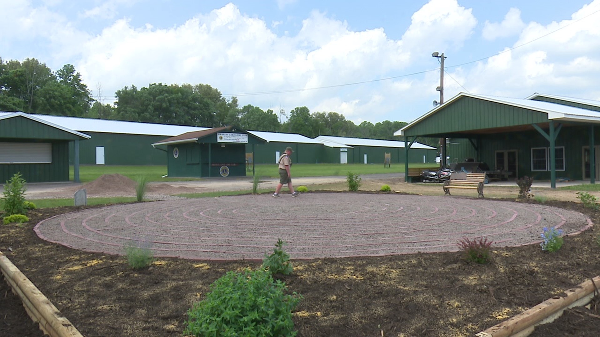 A boy scout from Luzerne County just finished a special project that he hopes will help veterans and first responders suffering from Post-Traumatic Stress Disorder.