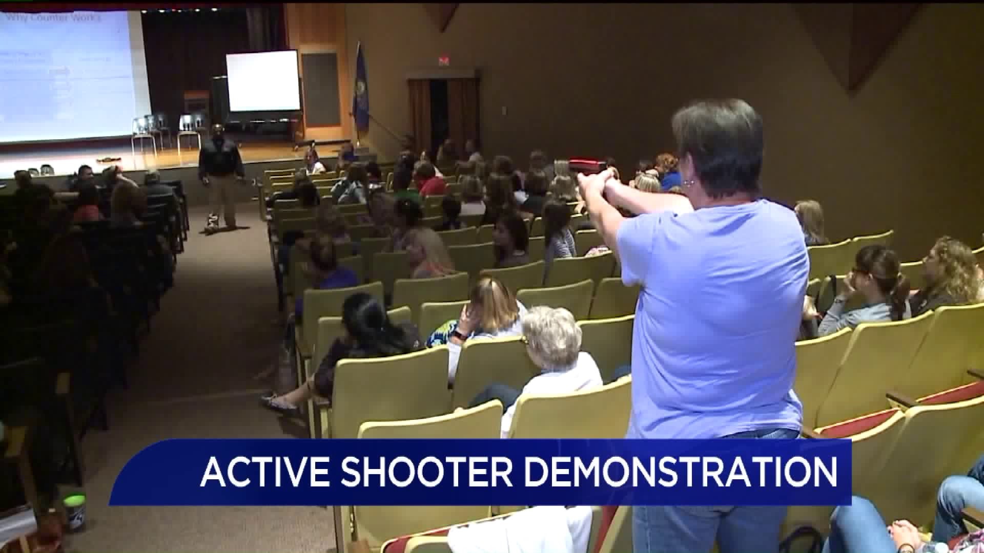 Teachers Train in Active-Shooter Scenarios