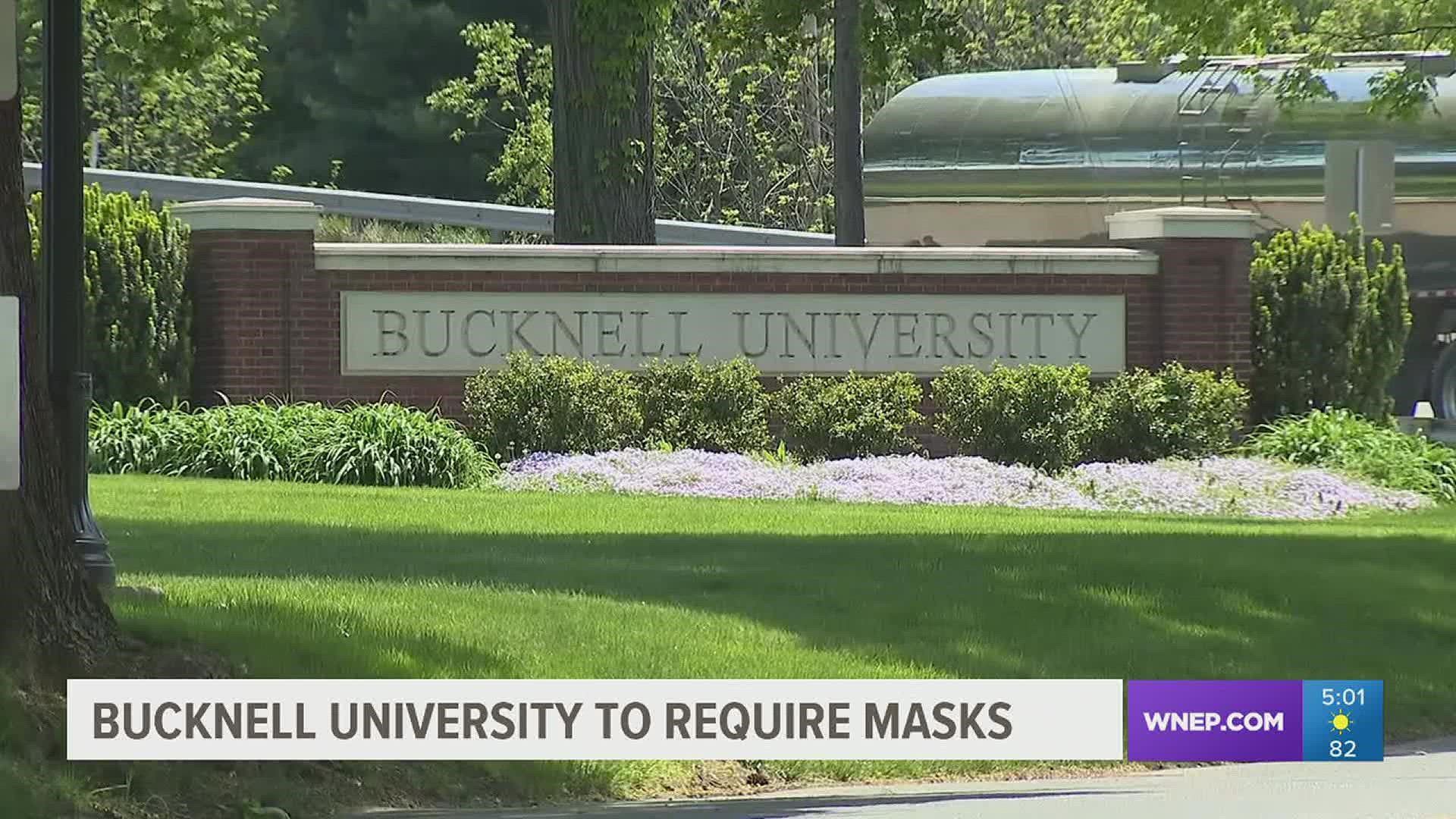 Because of the increase in COVID-19 cases, a number of colleges and universities are now requiring masks on campus again.