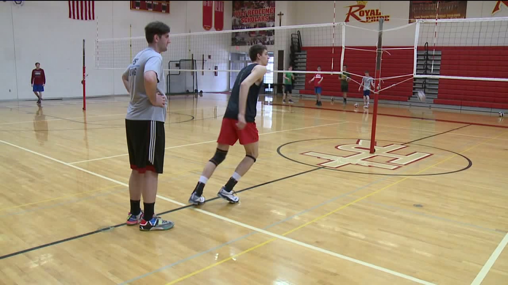 Jared Right On Point For The Holy Redeemer Boys’s Volleyball Team ...