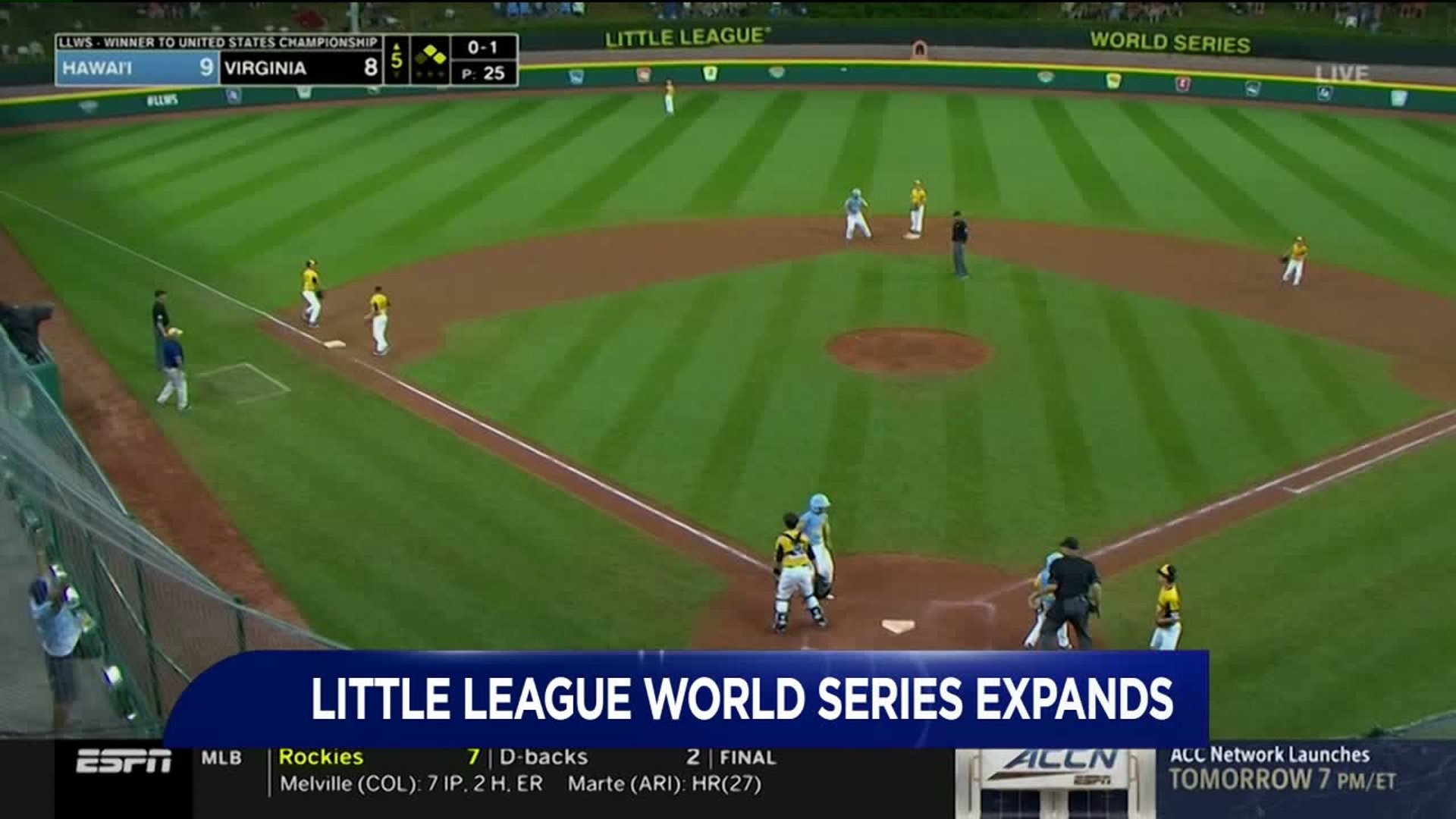 Little League World Series to Expand in 2021