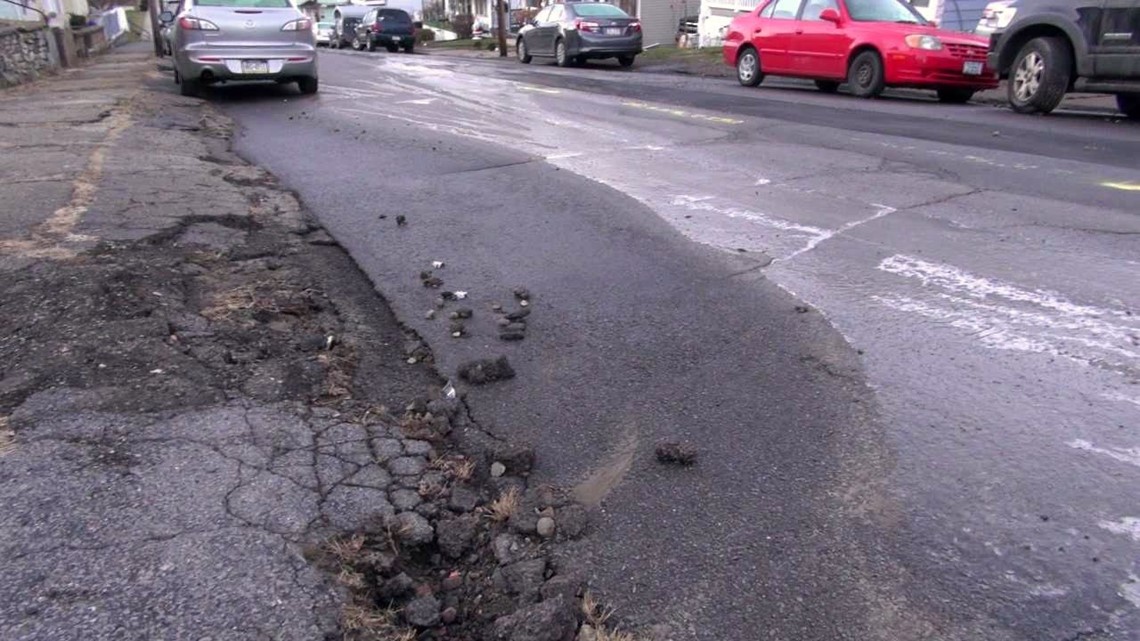Water Main Break In Scranton