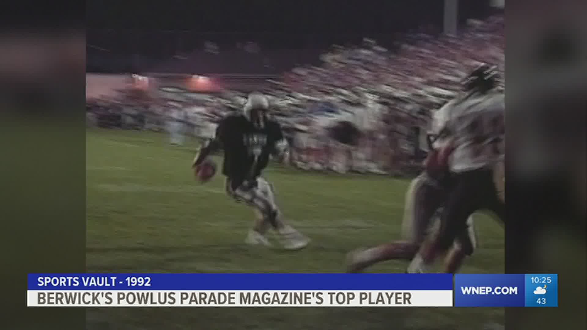 Sports Vault: Berwick QB Ron Powlus wraps up sterling HS career at the end of the 1992 season