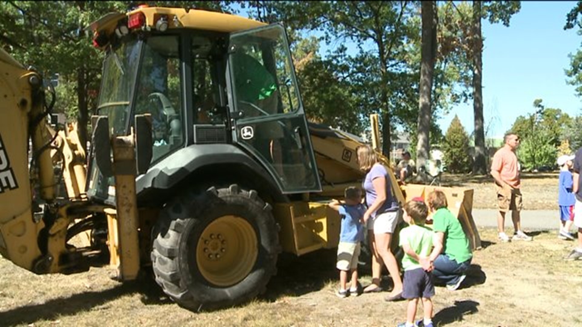 Kids Get Up Close and Personal at Touch A Truck Event