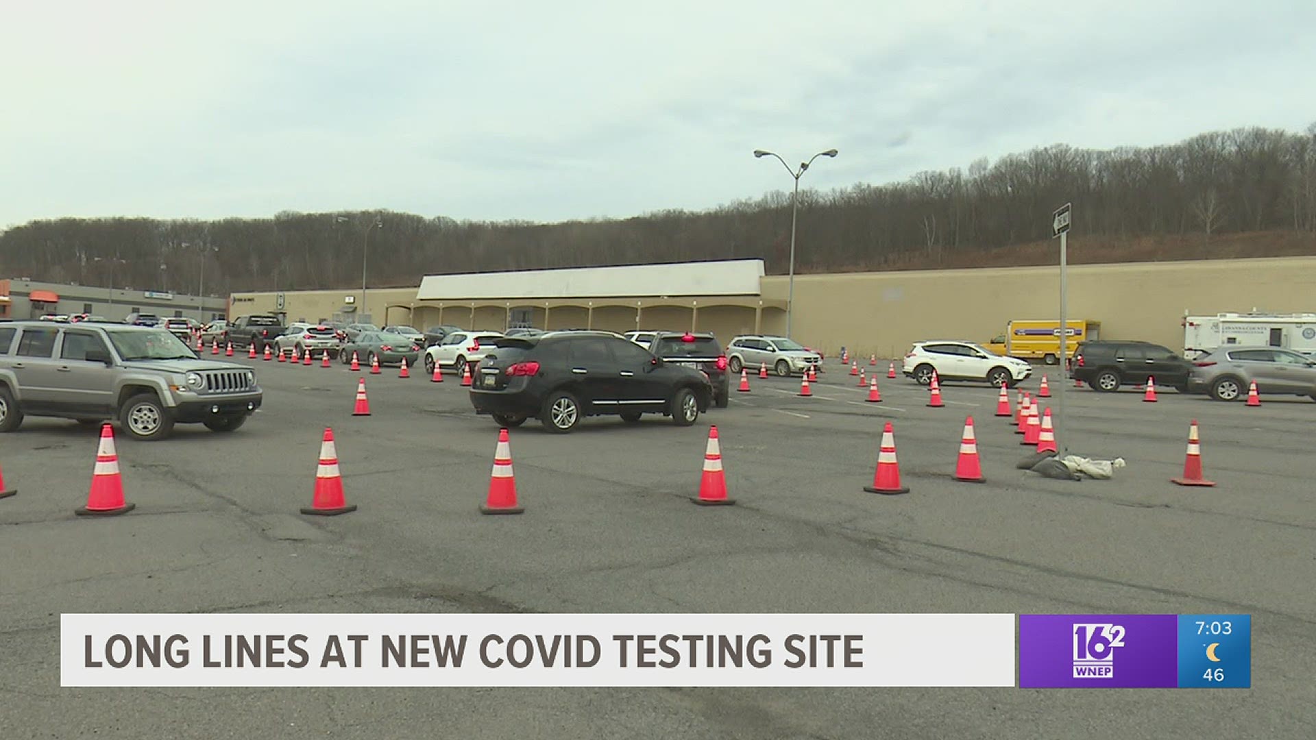 Covid testing is available from 7:00 a.m. to 6:00 p.m. till November 24. 440 people can be tested per day.