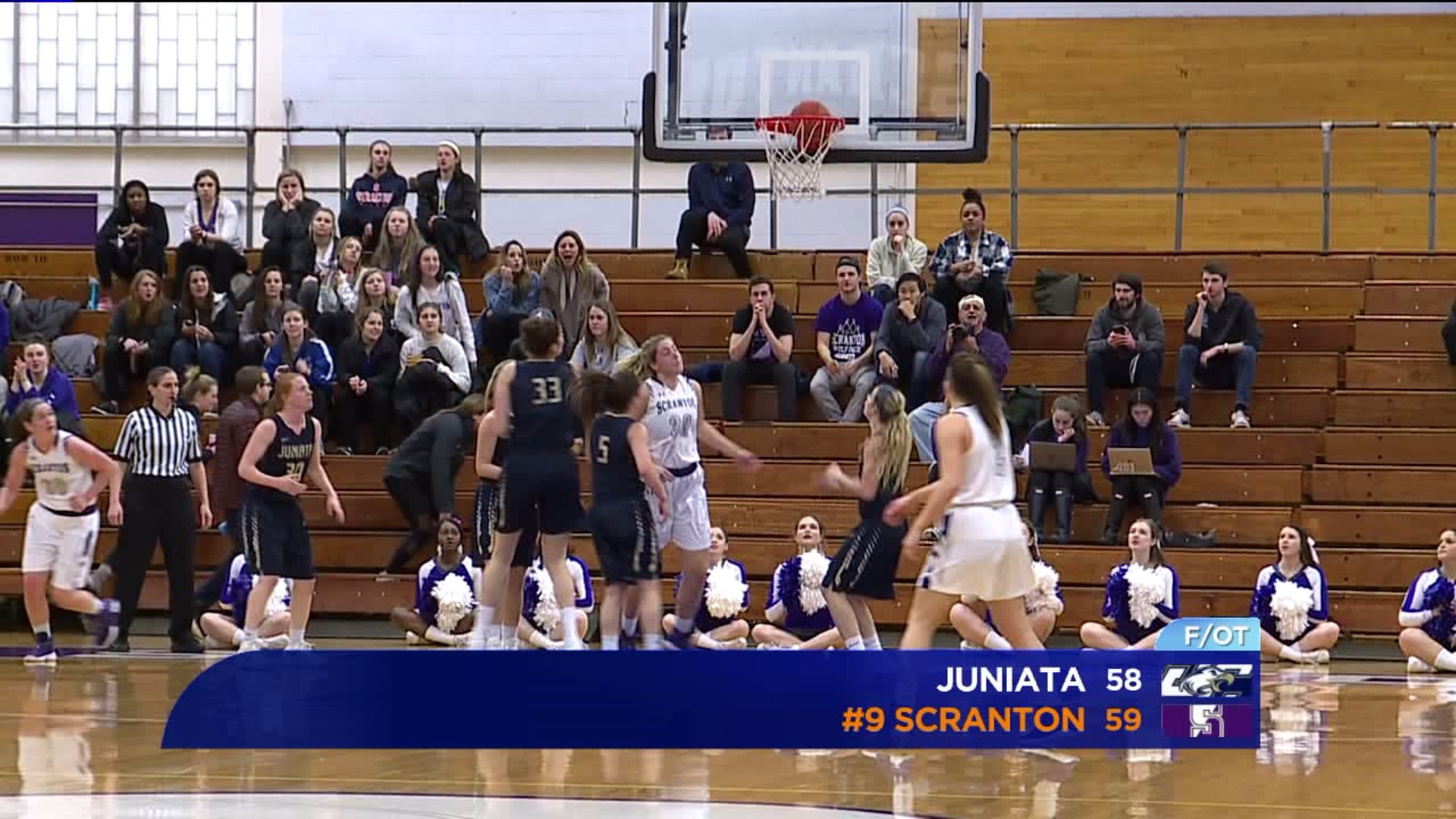 Scranton Lady Royals Win Conference Title Game in Overtime