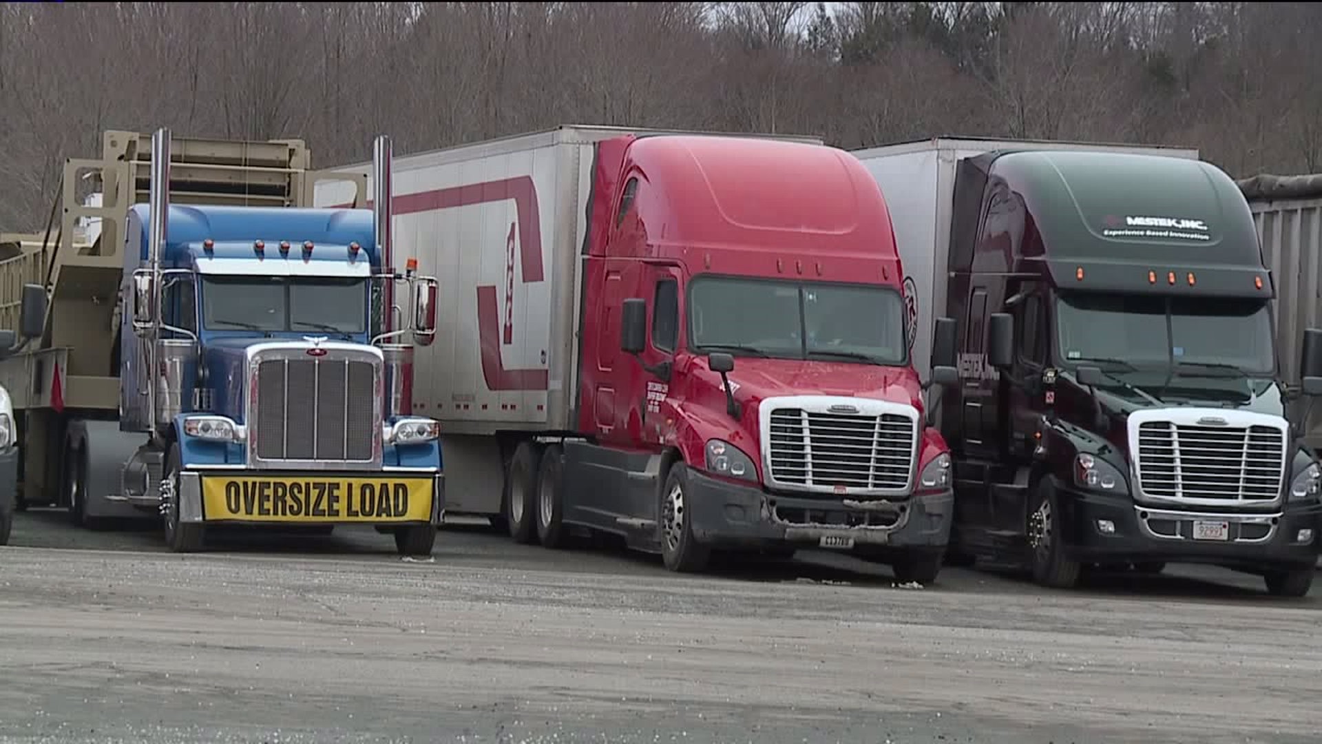 Truckers Sit Idle as Commercial Vehicles Banned on Interstates