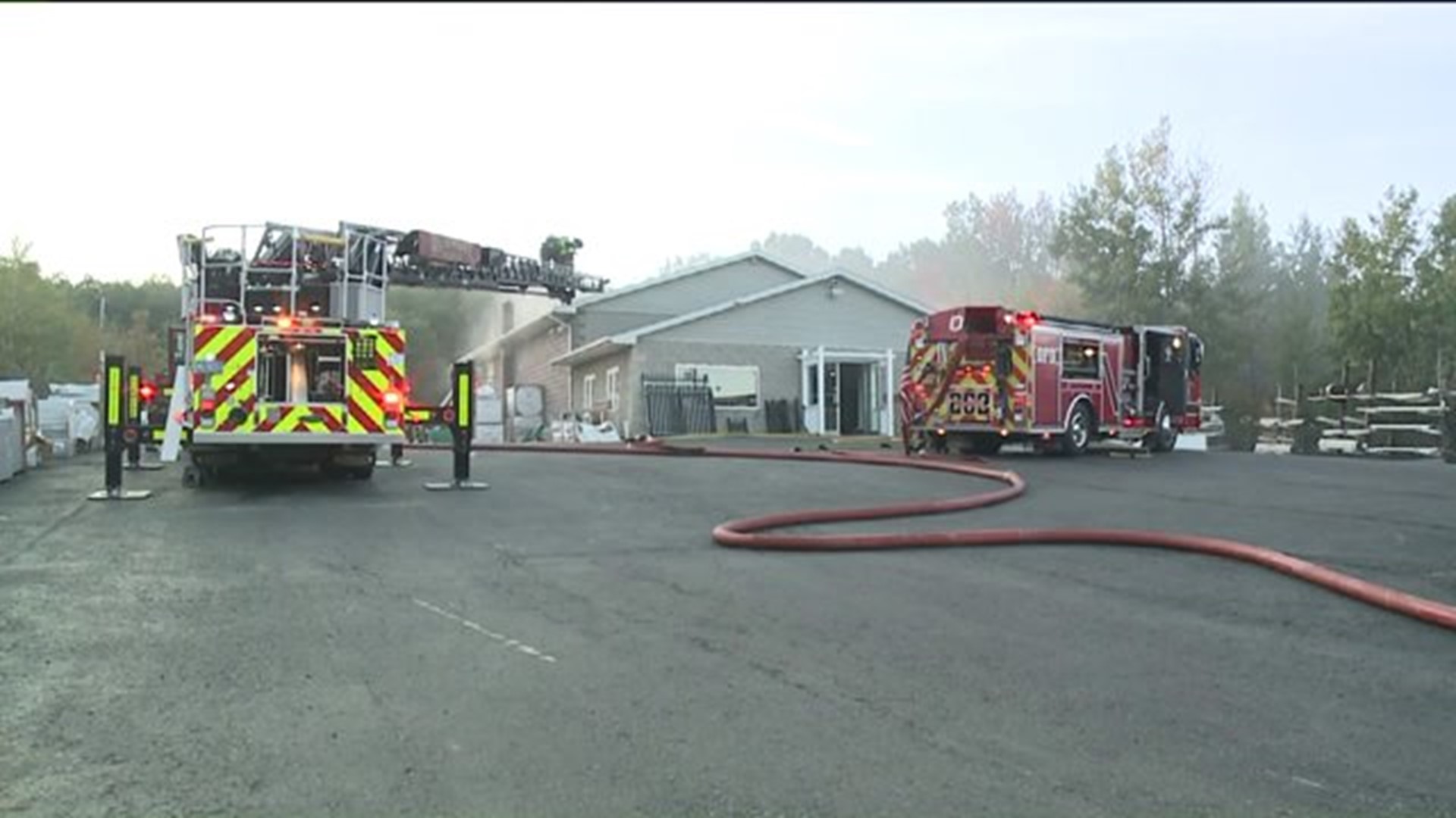 Fire Damages Lackawanna County Business