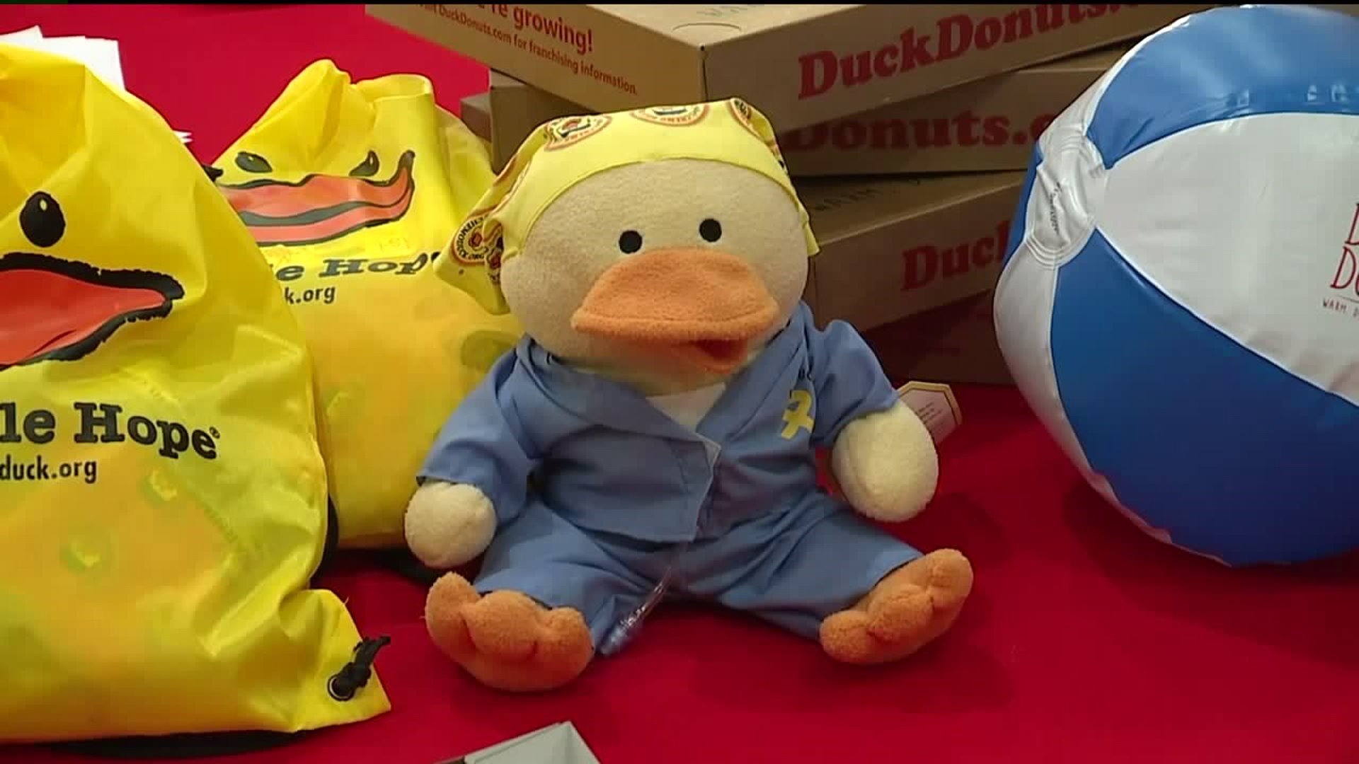 Duck Donuts Brings Chemo Ducks to Janet Weis Children`s Hospital