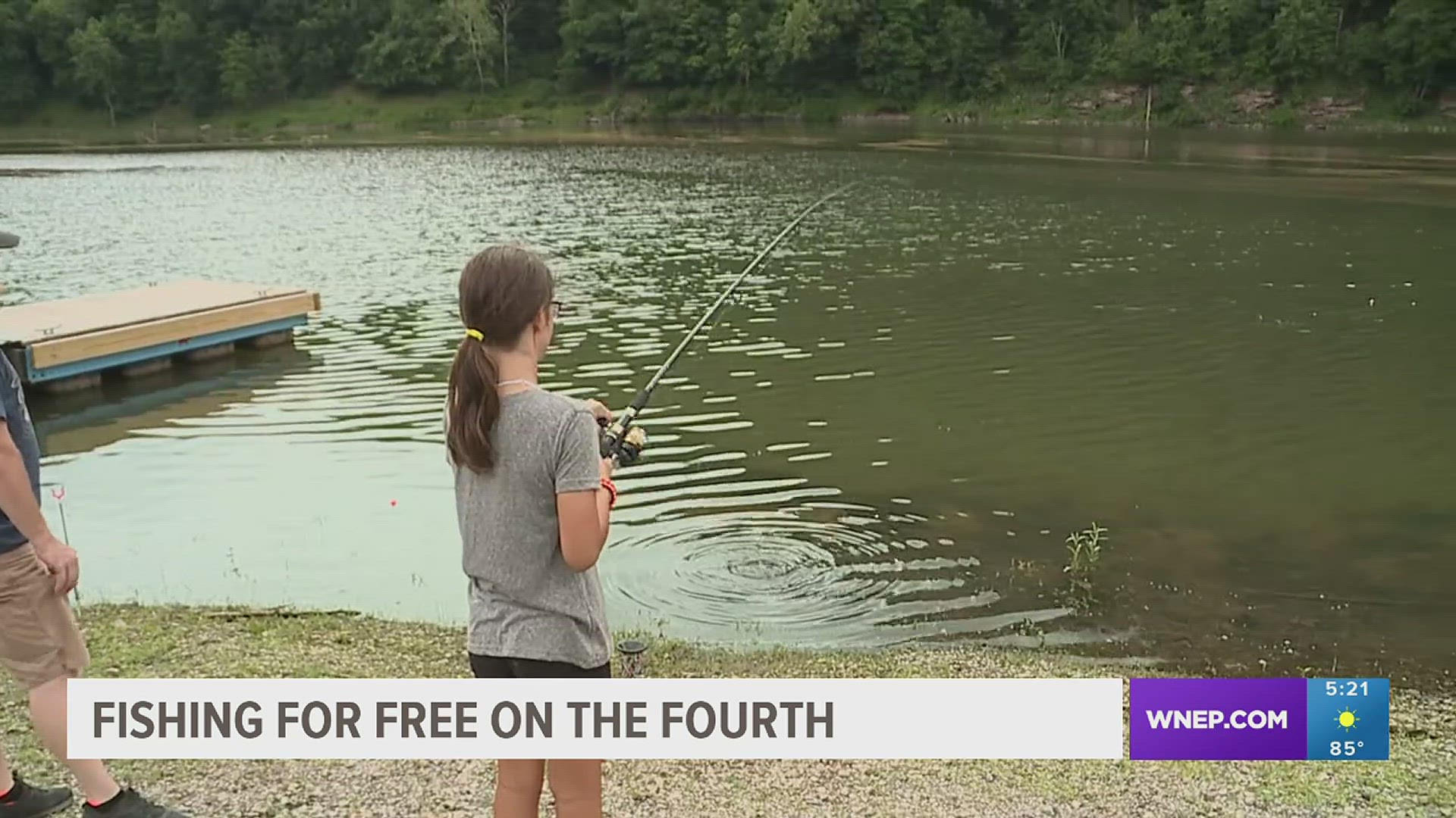 Fishing for free on the Fourth