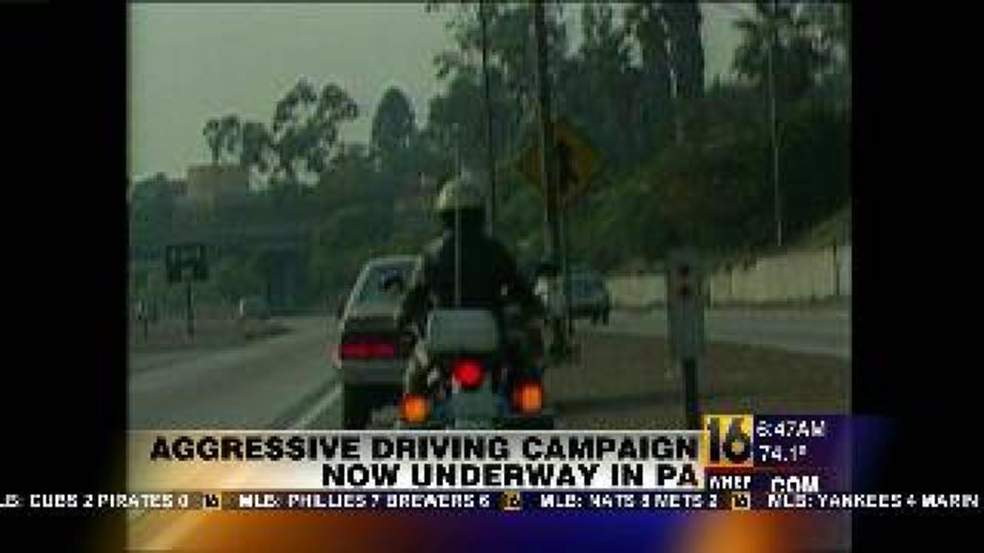 PennDOT Launches Aggressive Driving Campaign
