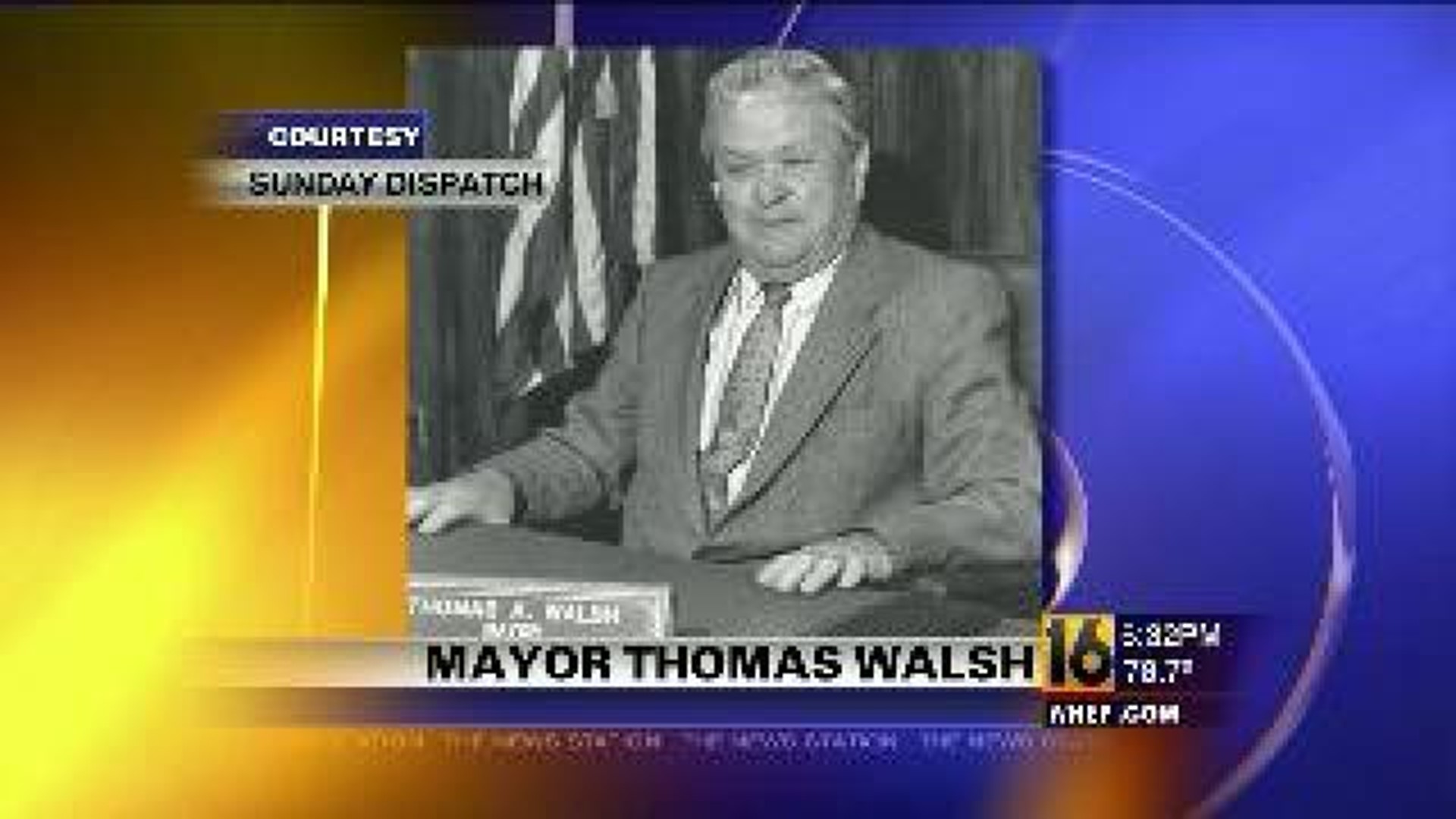 Remembering Pittston Mayor Thomas Walsh