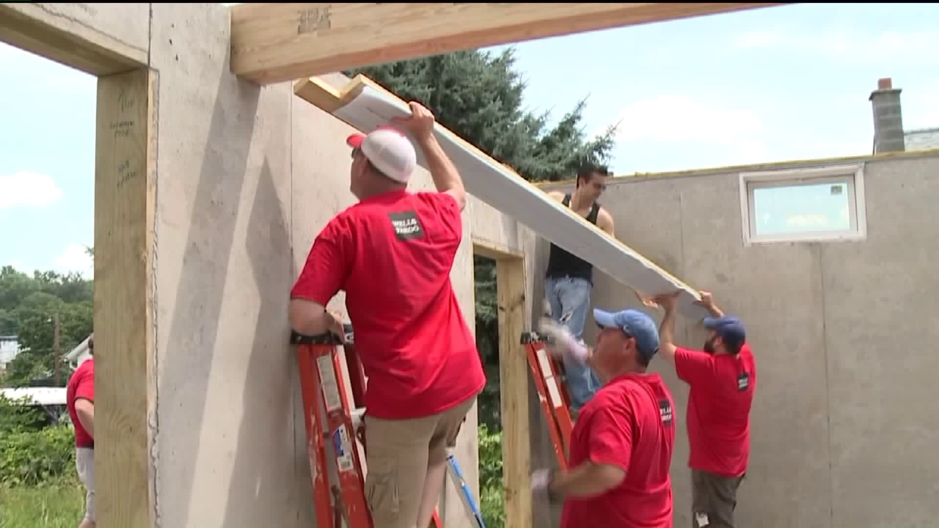 Habitat for Humanity Builds Home in Luzerne County