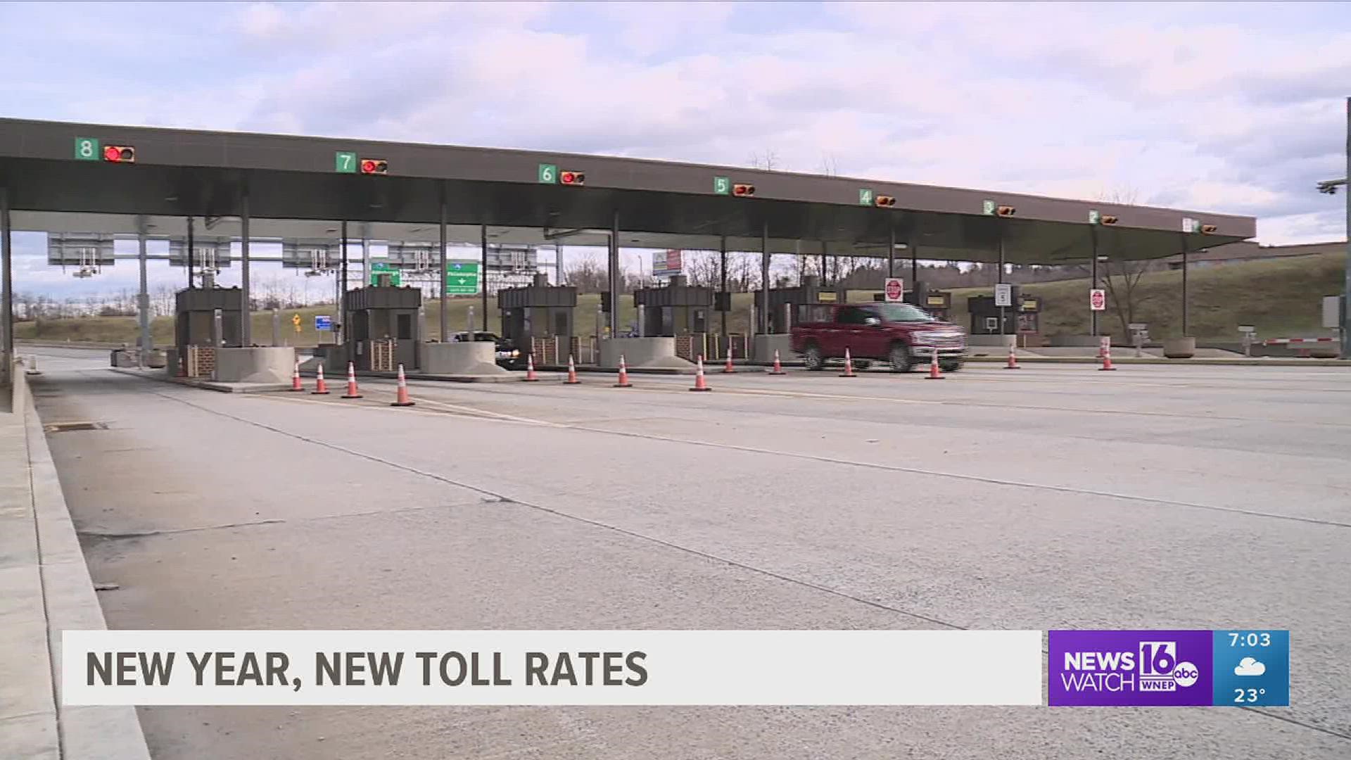 The new year will soon be here, and with it, higher tolls on the Pennsylvania Turnpike.