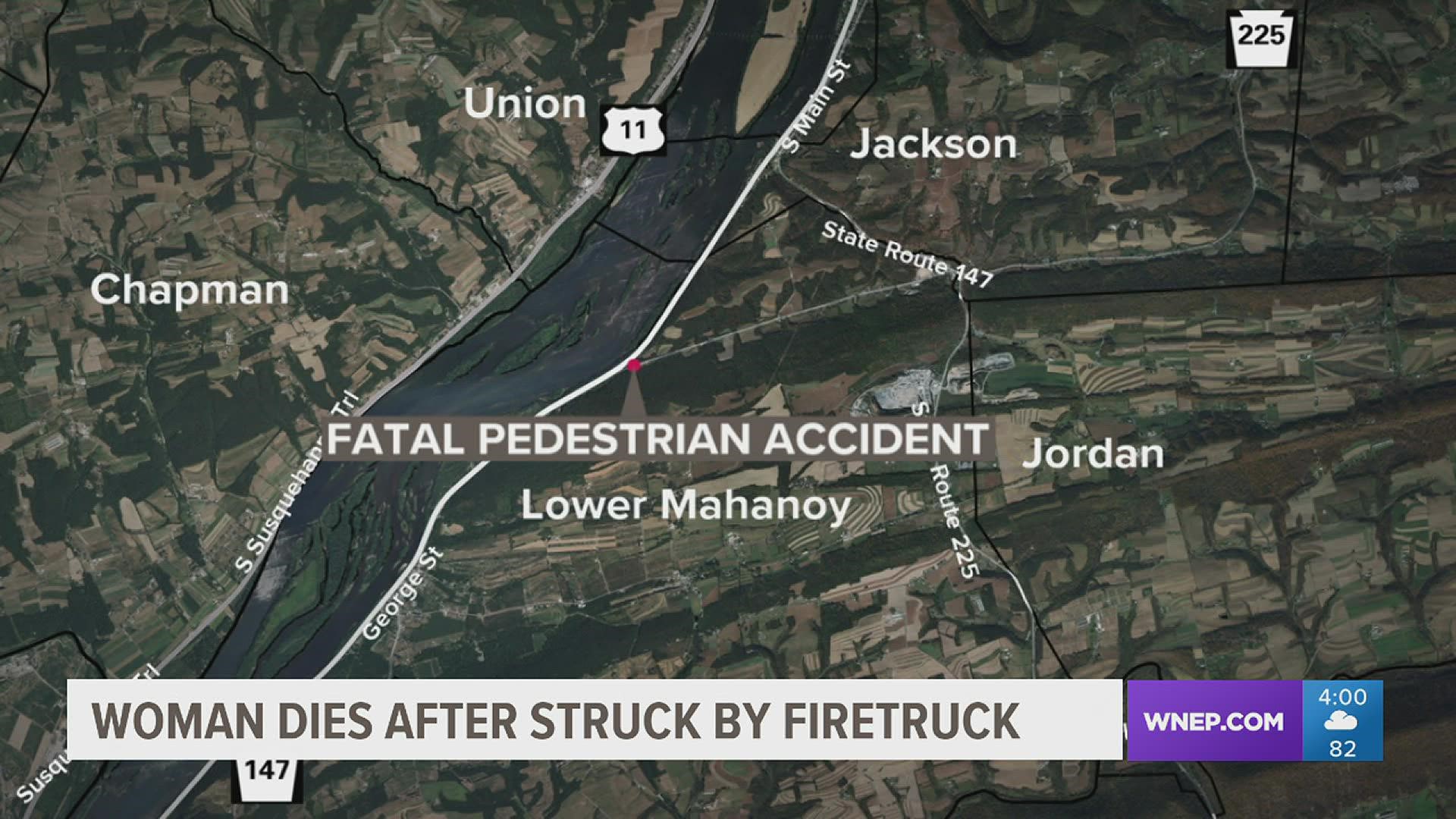 The victim died after being struck early Thursday along Route 147 near Herndon.