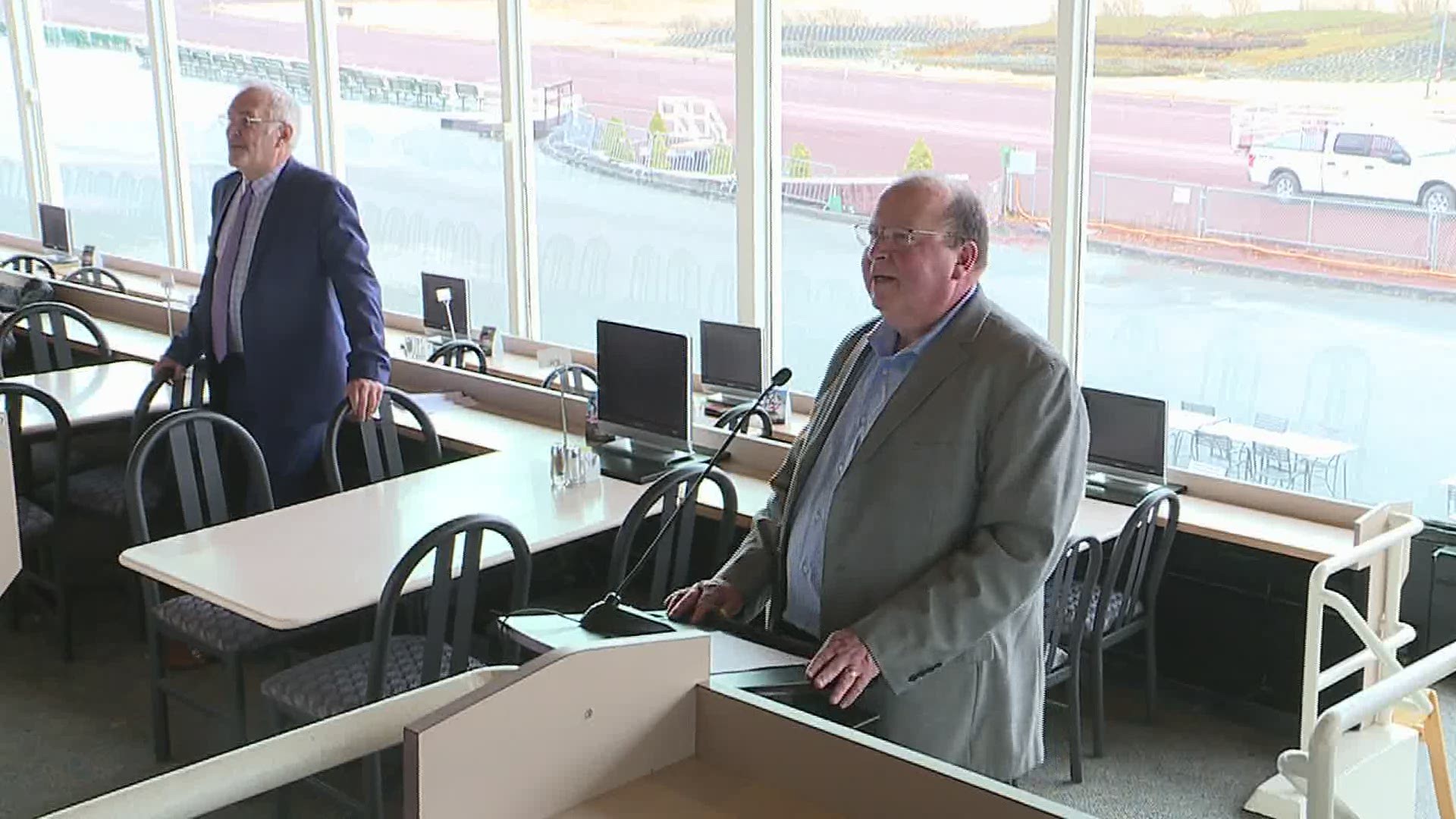 Mohgan Sun Pocono President and GM Tony Carlucci says the addition of sports betting at the casino can only help harness racing.
